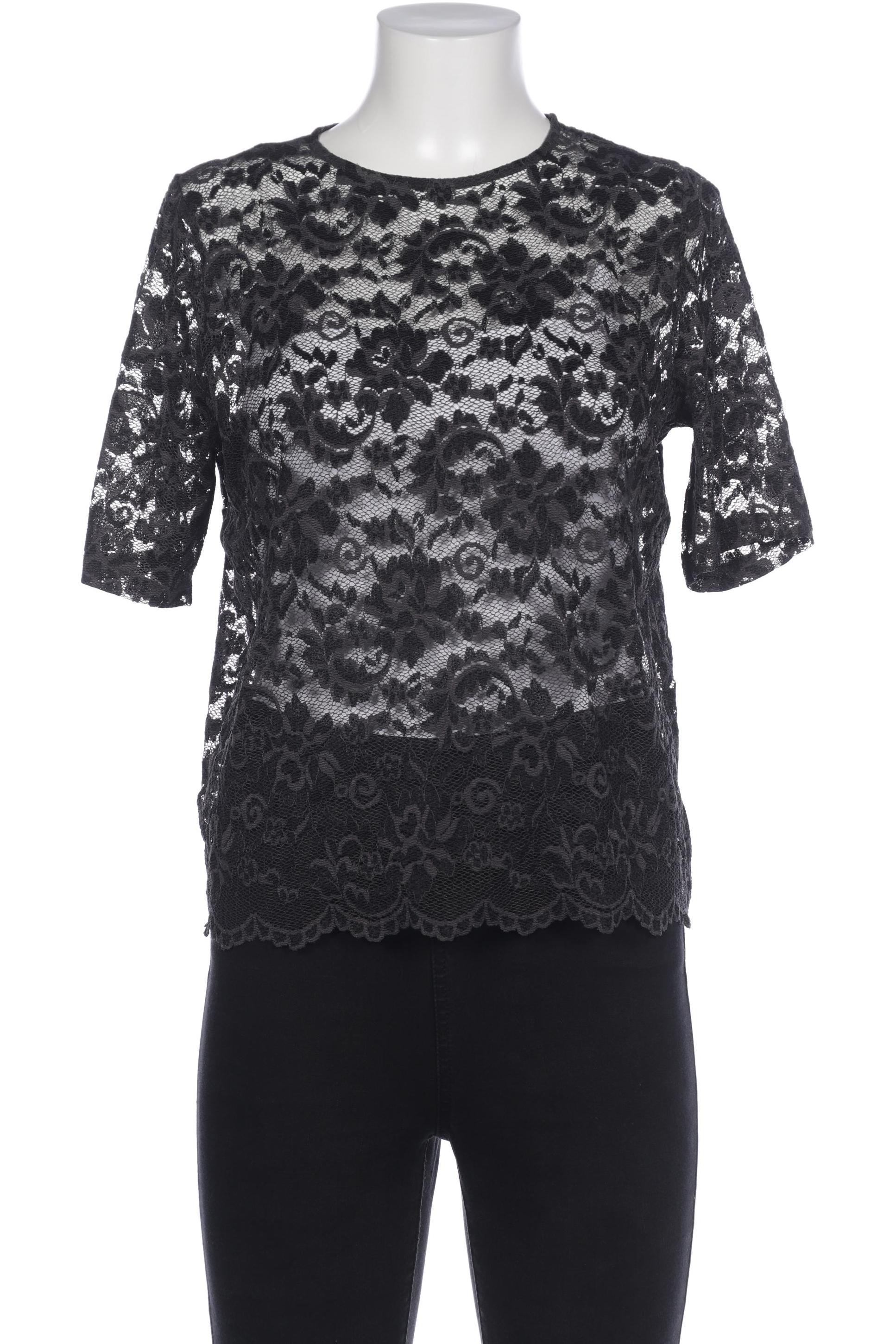 

Ganni Damen Bluse, schwarz, Gr. 42