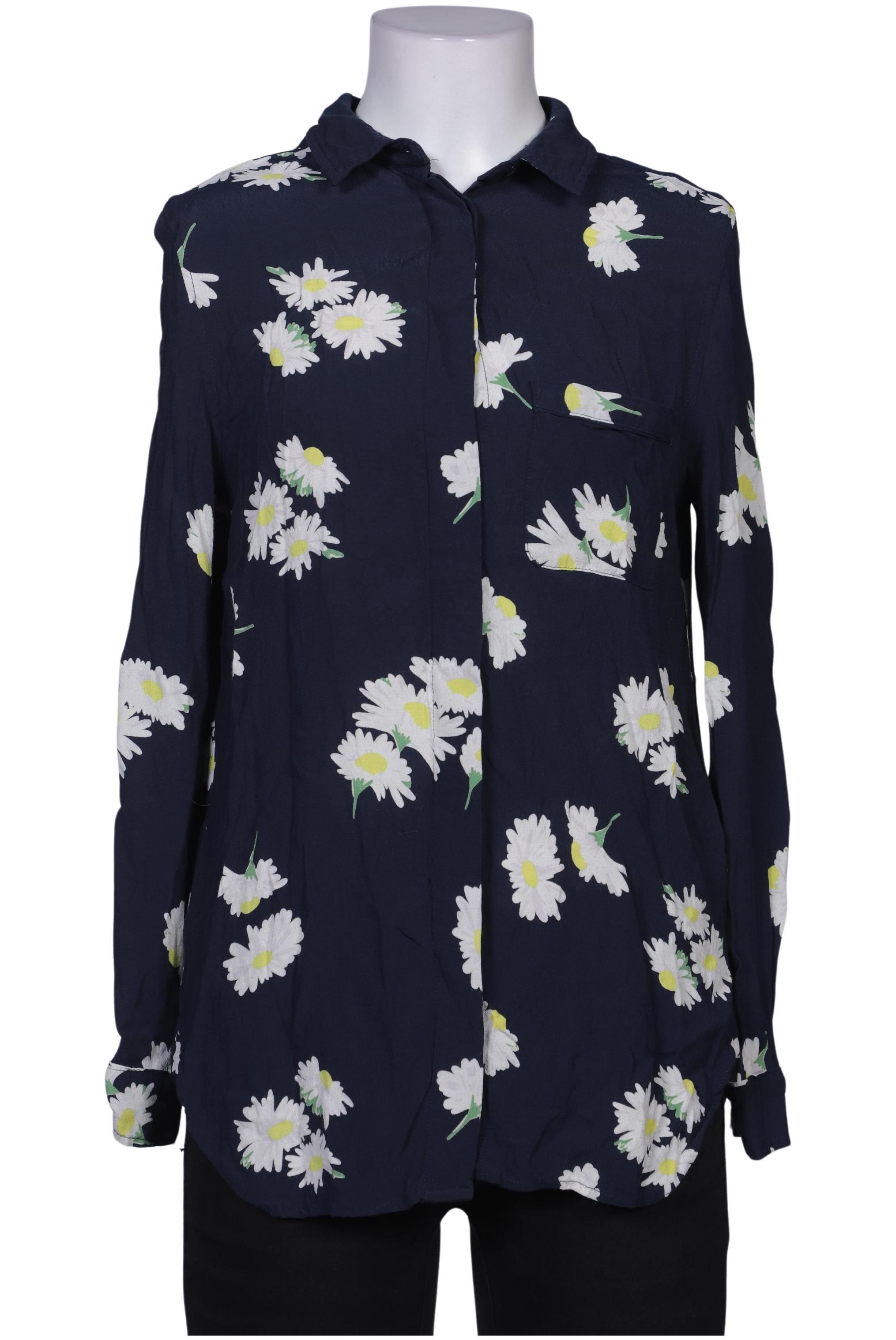

Ganni Damen Bluse, marineblau, Gr. 36