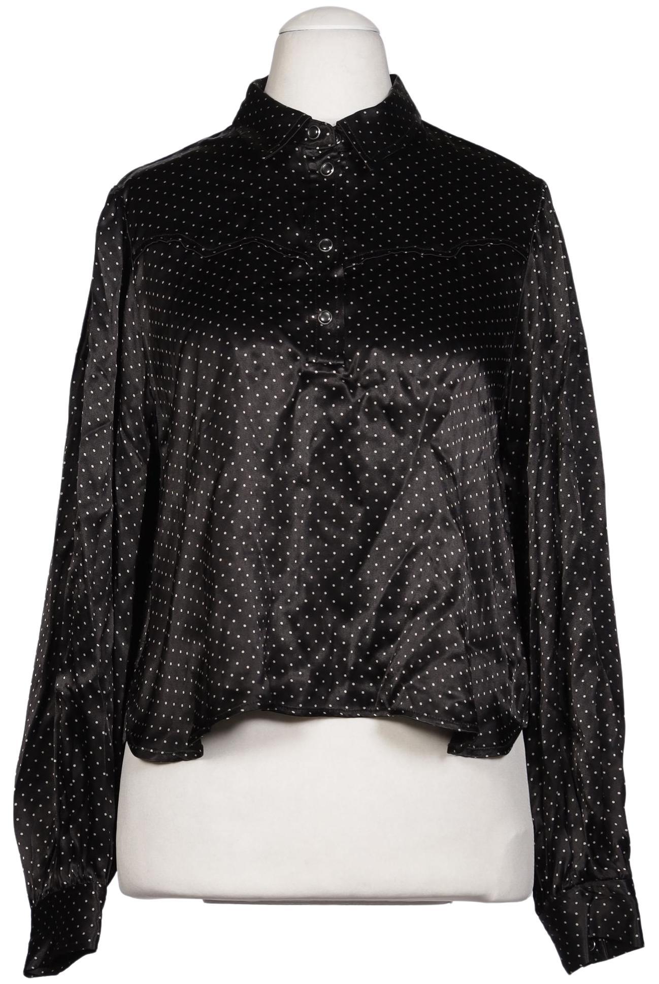 

Ganni Damen Bluse, schwarz, Gr. 36