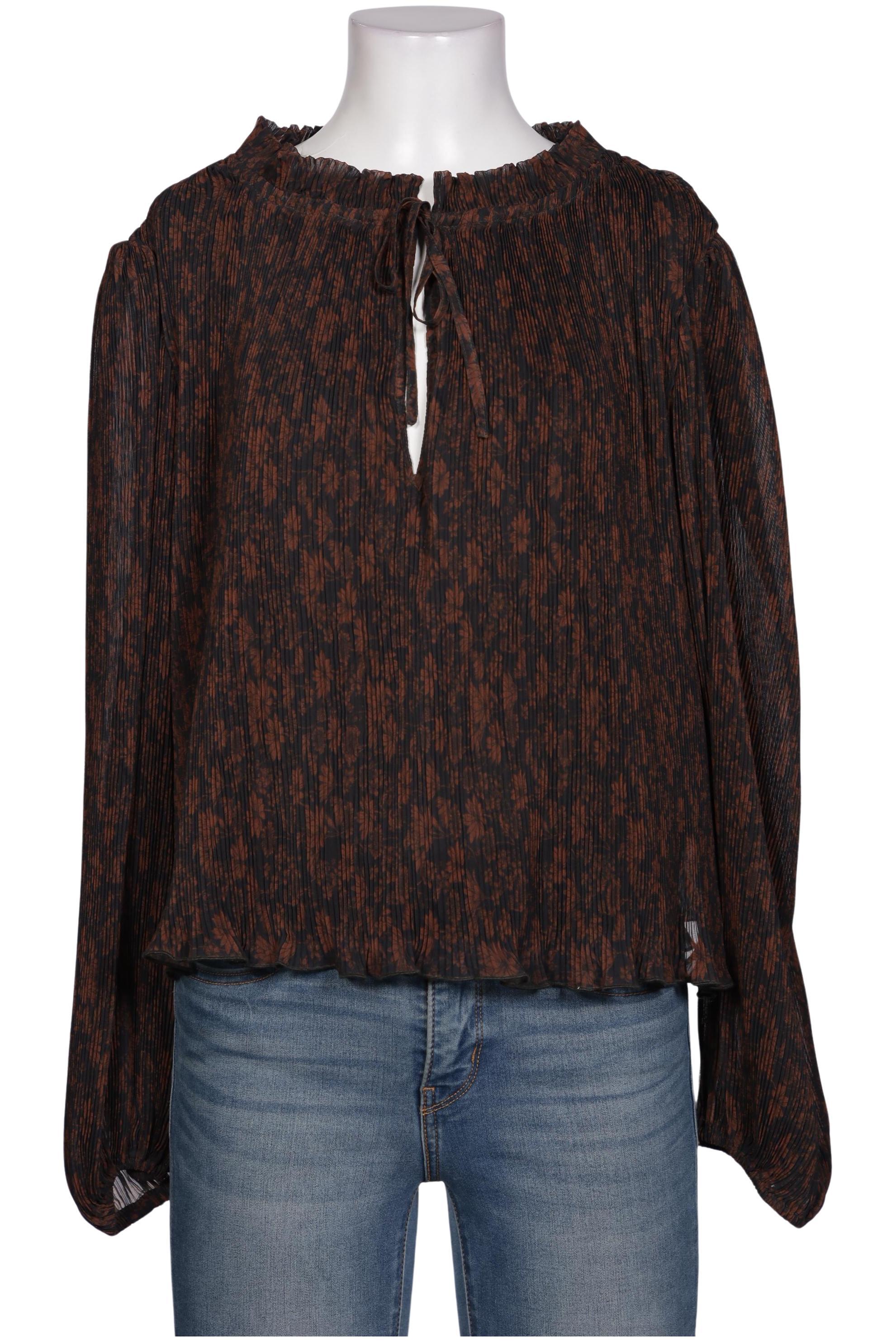 

Ganni Damen Bluse, braun, Gr. 38