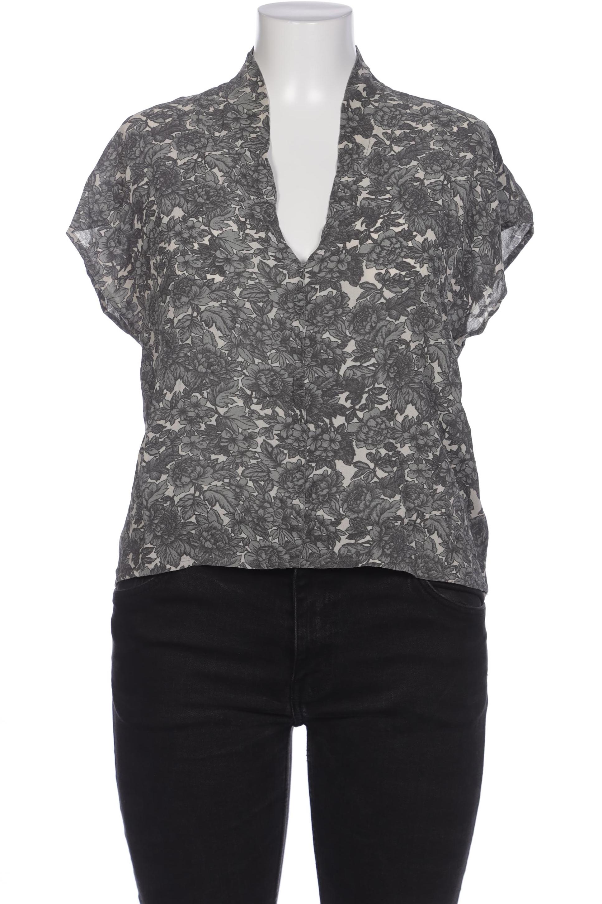 

Ganni Damen Bluse, grau, Gr. 44