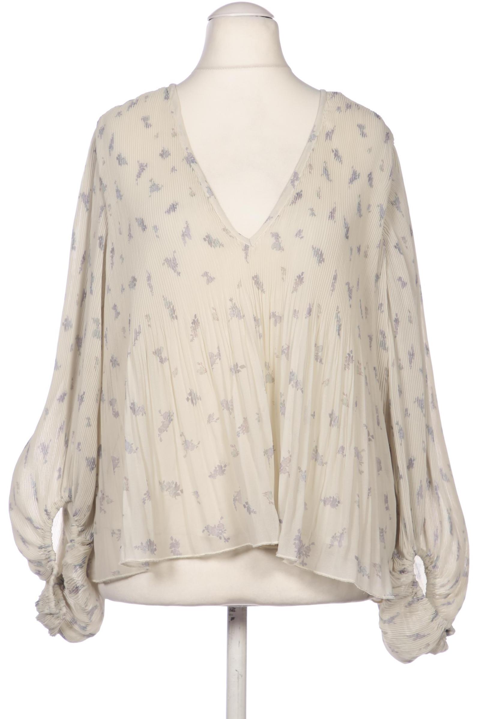

Ganni Damen Bluse, cremeweiß, Gr. 40