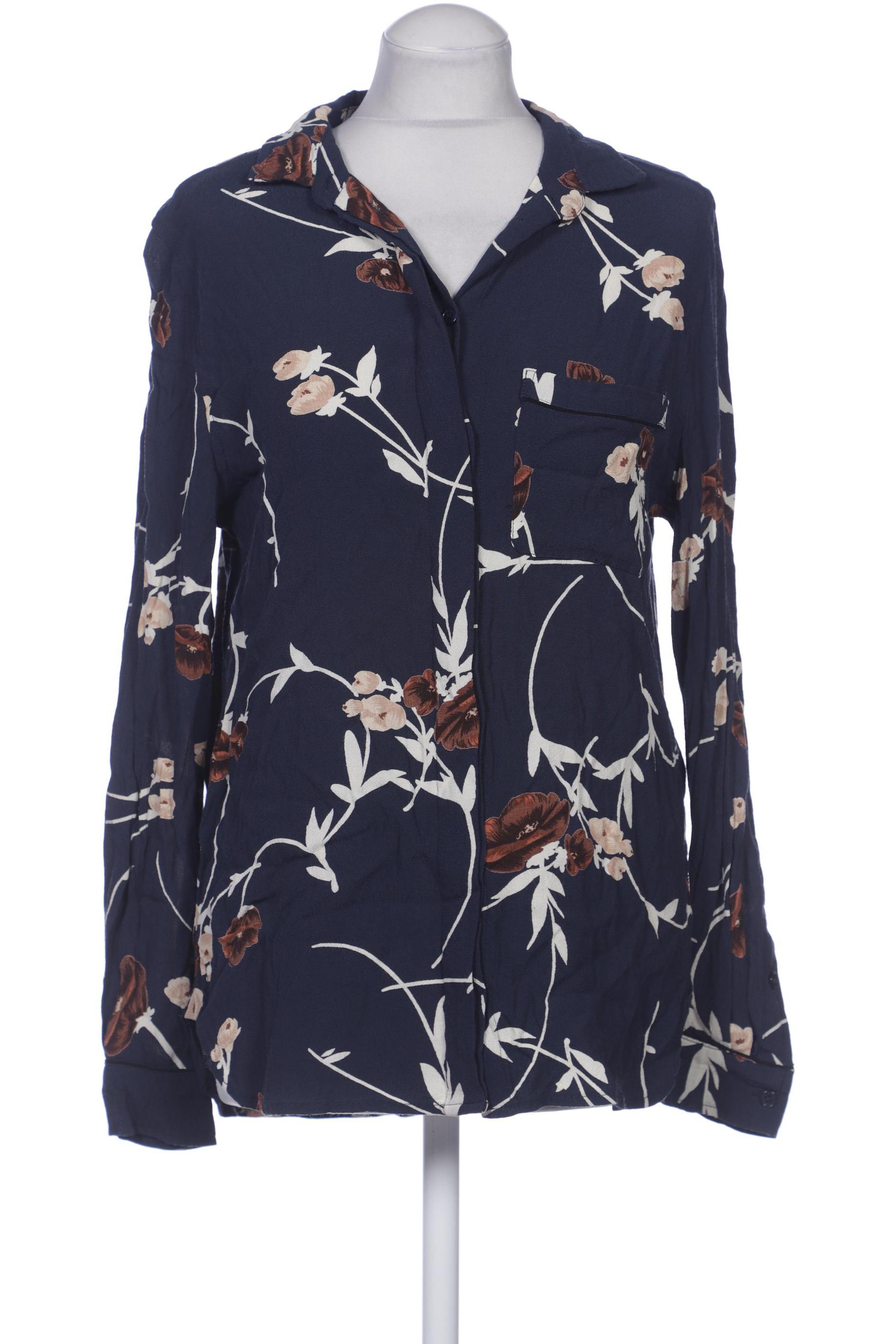 

Ganni Damen Bluse, marineblau, Gr. 38