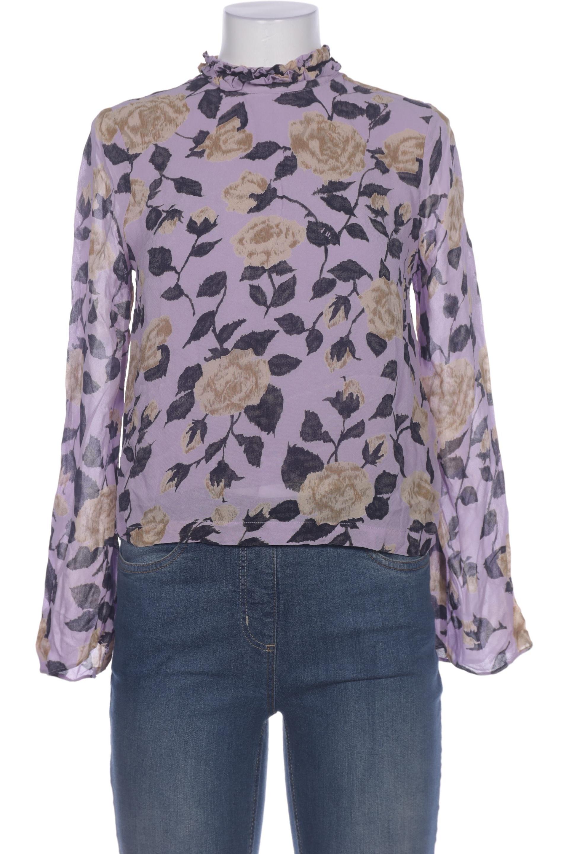 

Ganni Damen Bluse, flieder, Gr. 38