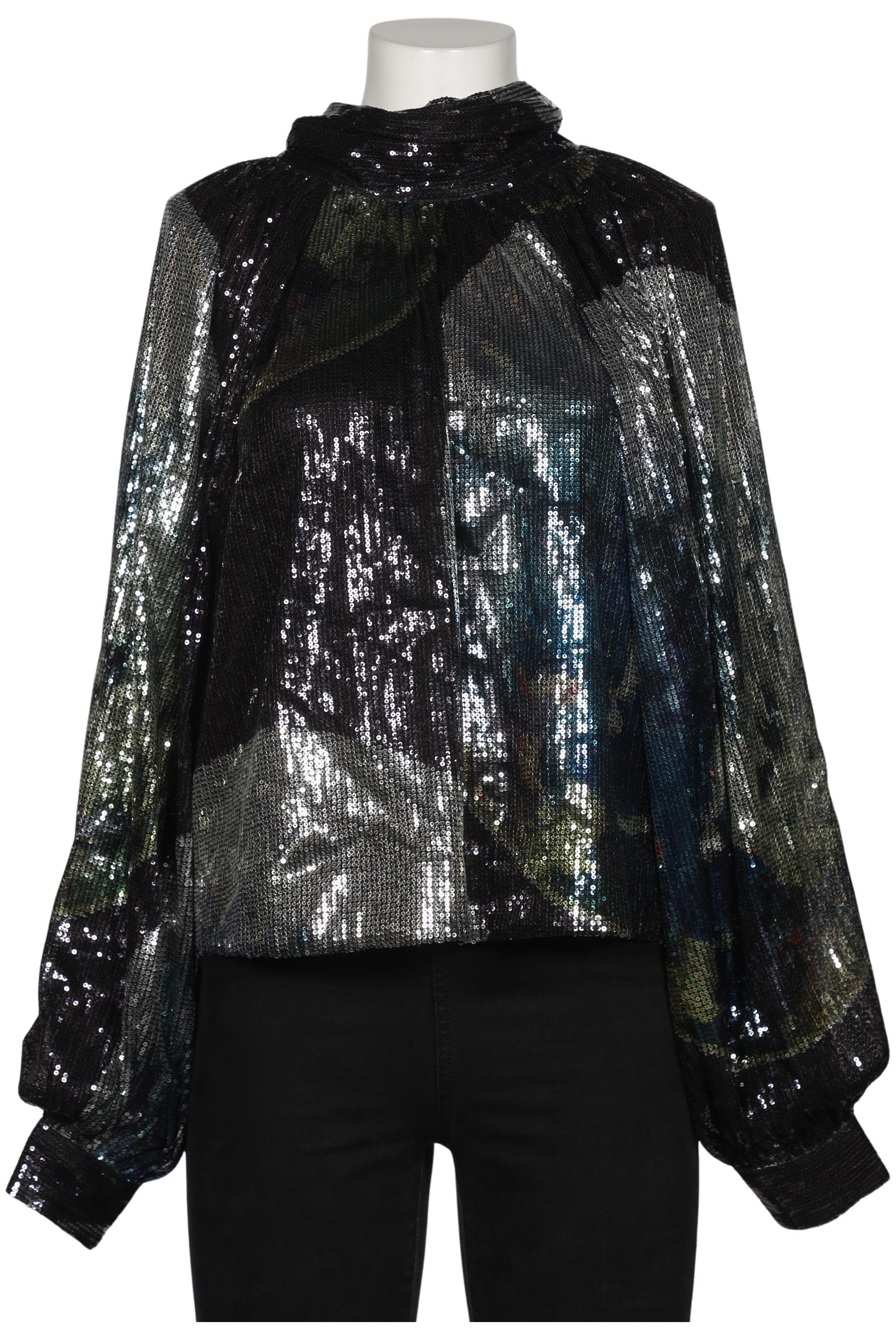 

Ganni Damen Bluse, schwarz, Gr. 40