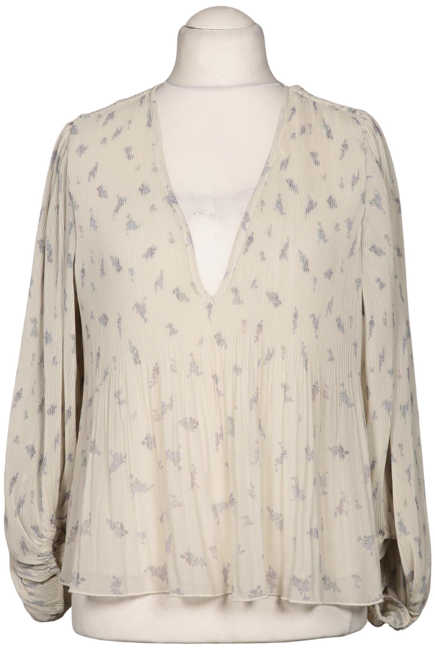 

Ganni Damen Bluse, cremeweiß, Gr. 40