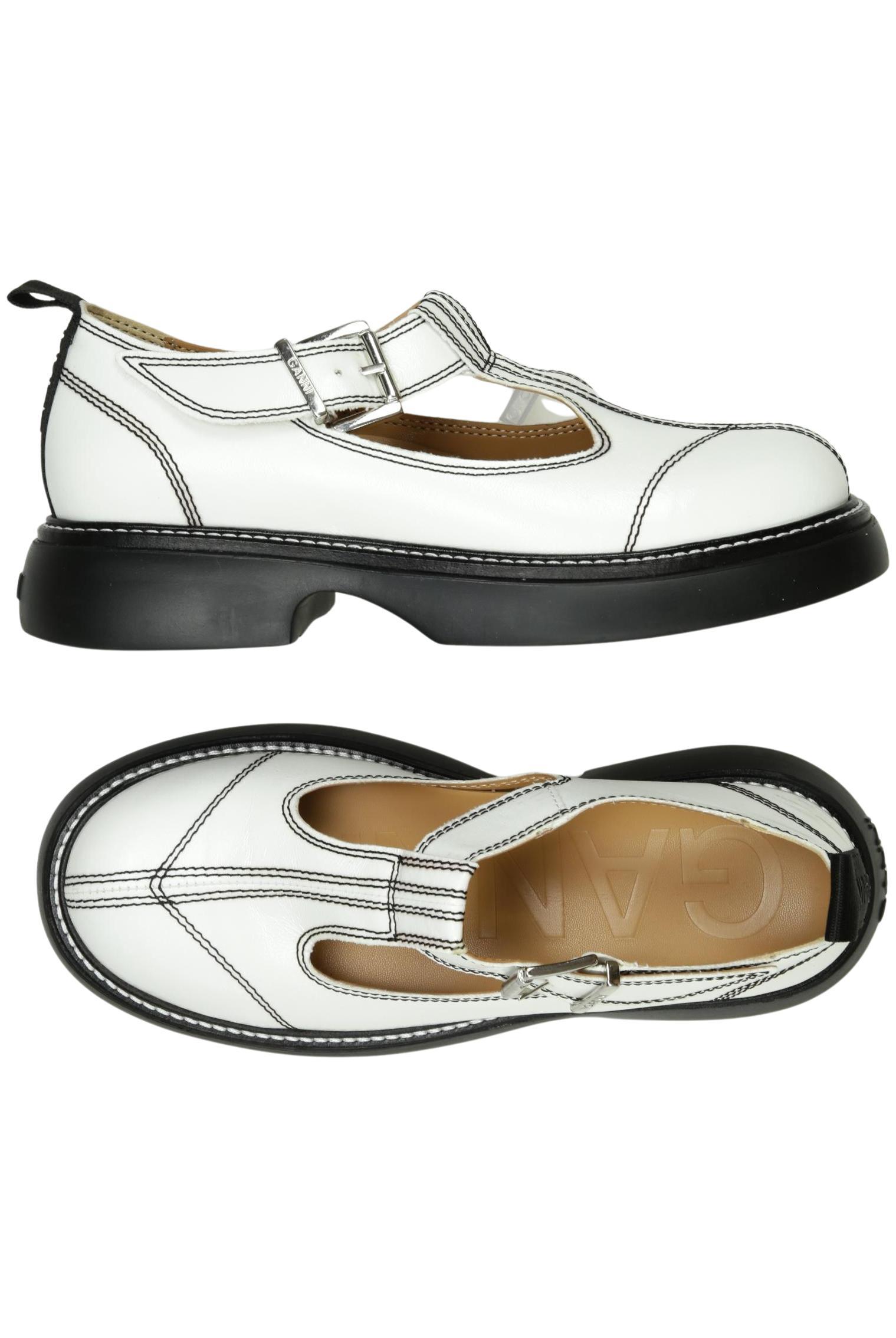 

Ganni Damen Halbschuh, weiß, Gr. 38