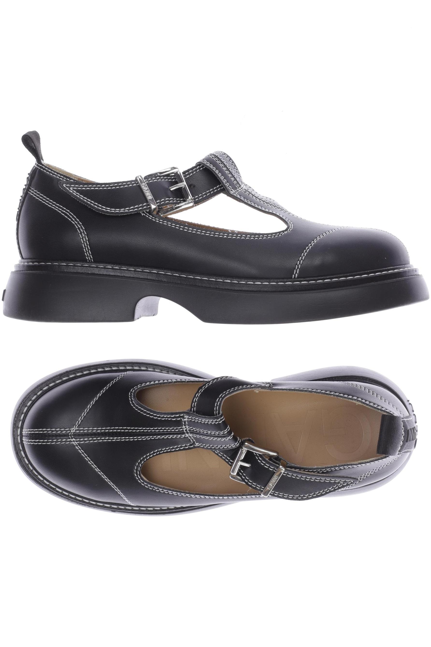 

Ganni Damen Halbschuh, schwarz, Gr. 39