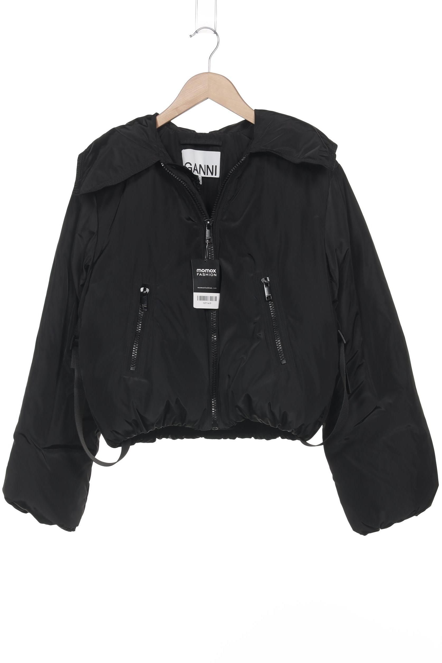 

Ganni Damen Jacke, schwarz, Gr. 36