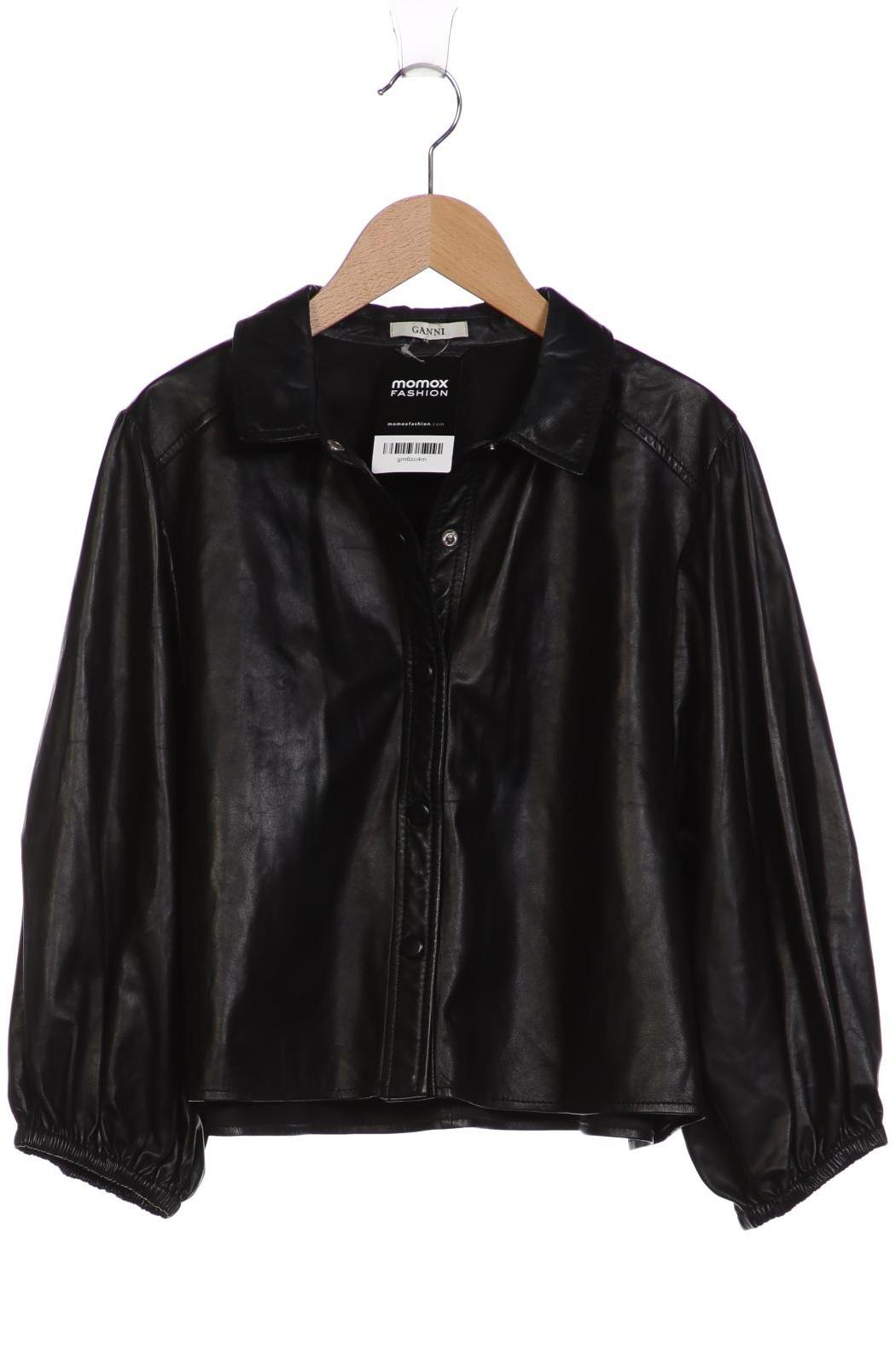 

Ganni Damen Jacke, schwarz, Gr. 42