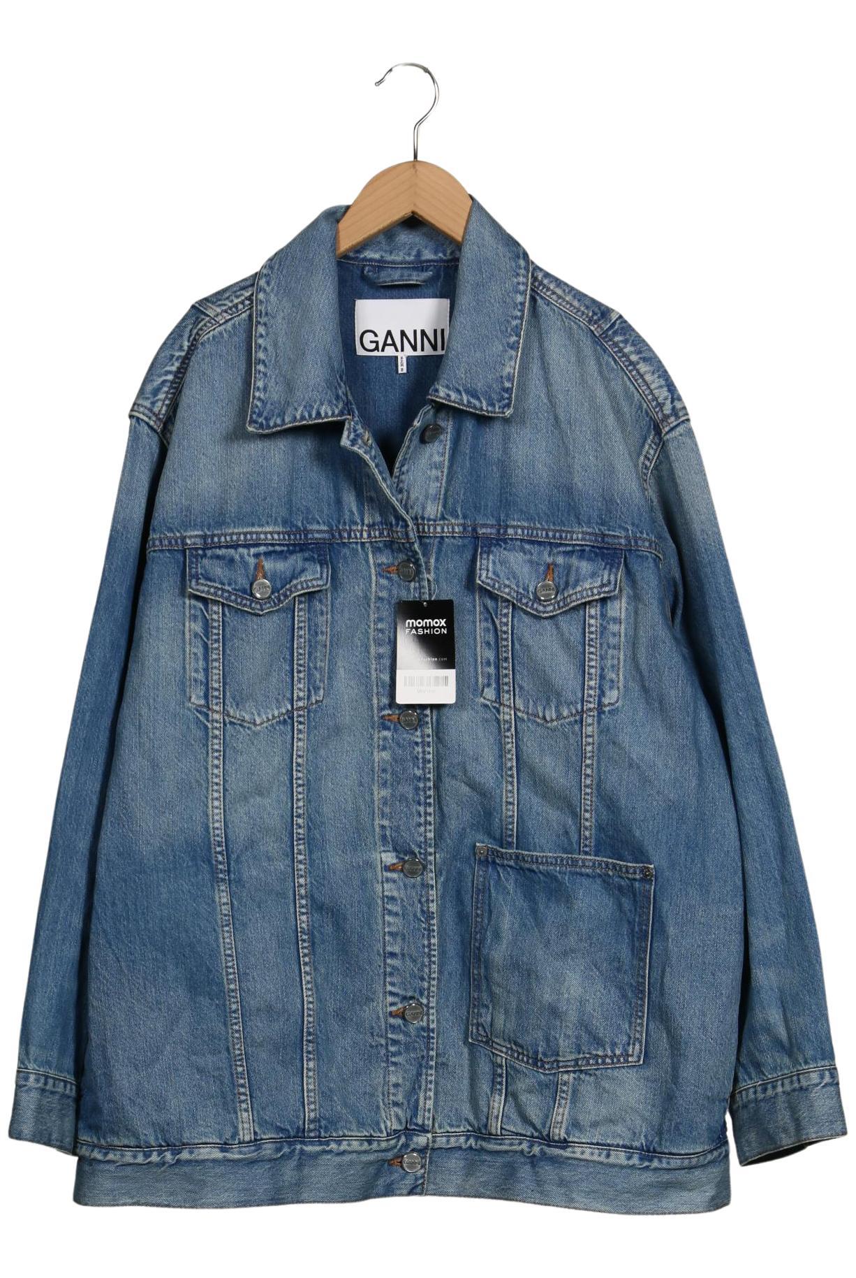 

Ganni Damen Jacke, blau, Gr. 42