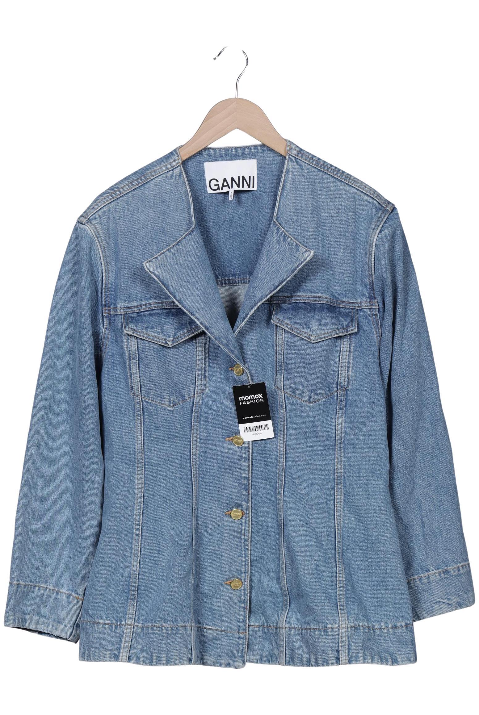 

Ganni Damen Jacke, blau, Gr. 44