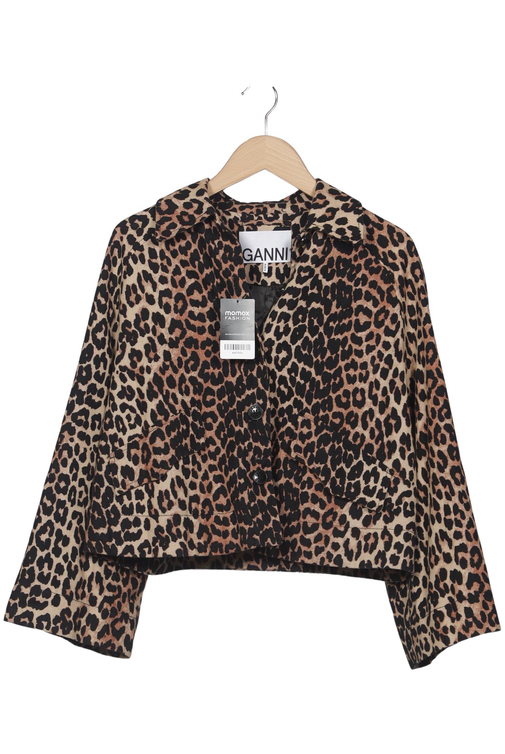 

Ganni Damen Jacke, braun, Gr. 34