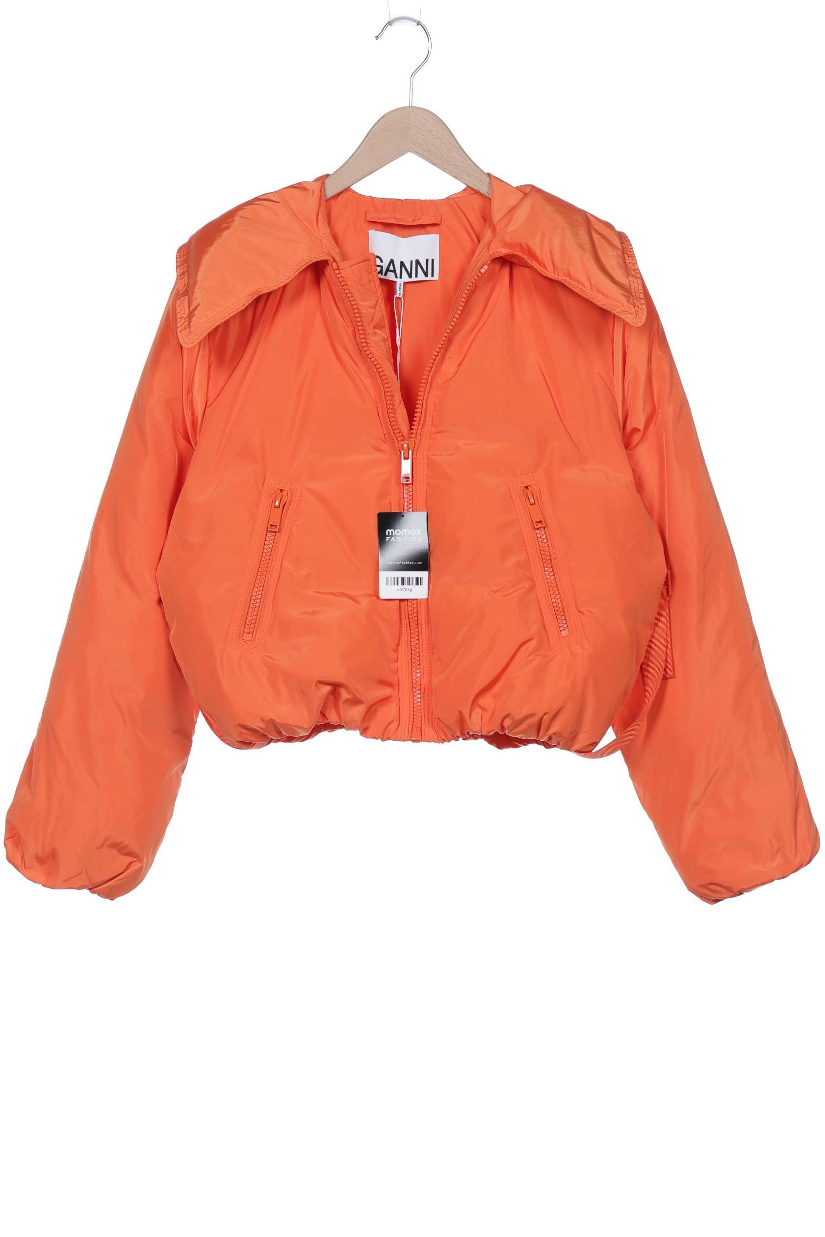 

Ganni Damen Jacke, orange, Gr. 36