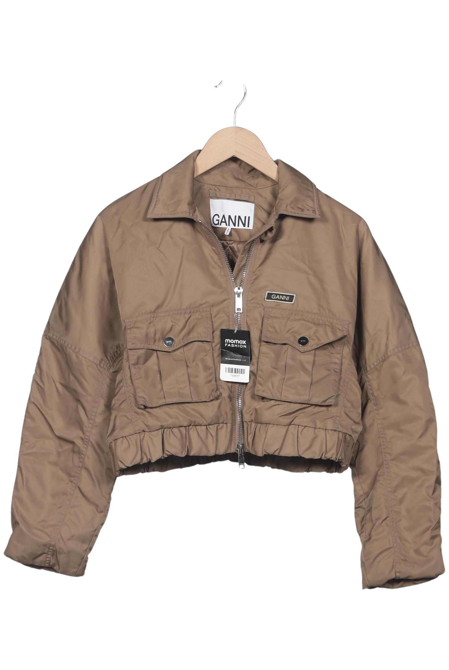 

Ganni Damen Jacke, beige, Gr. 36