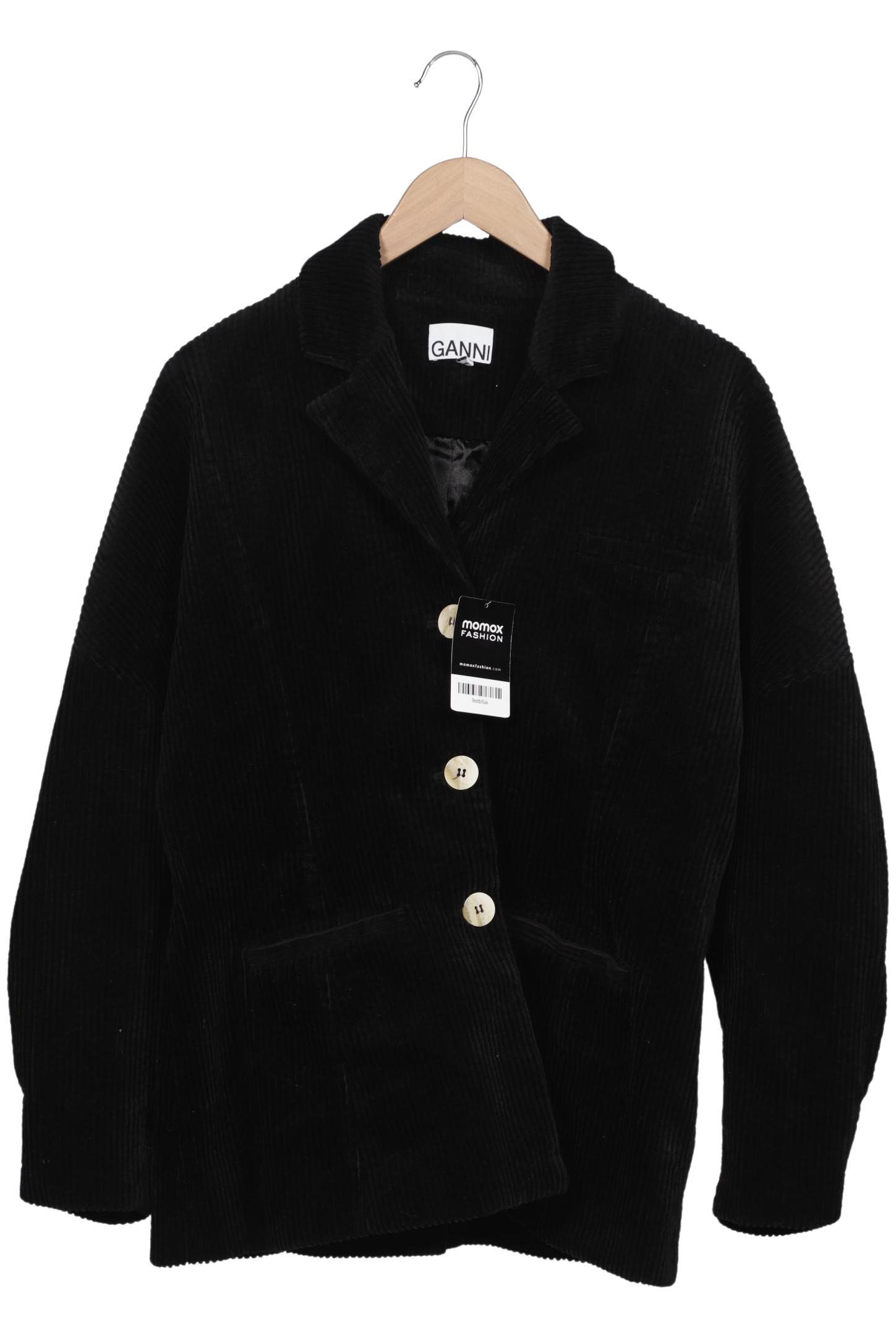 

Ganni Damen Jacke, schwarz, Gr. 44