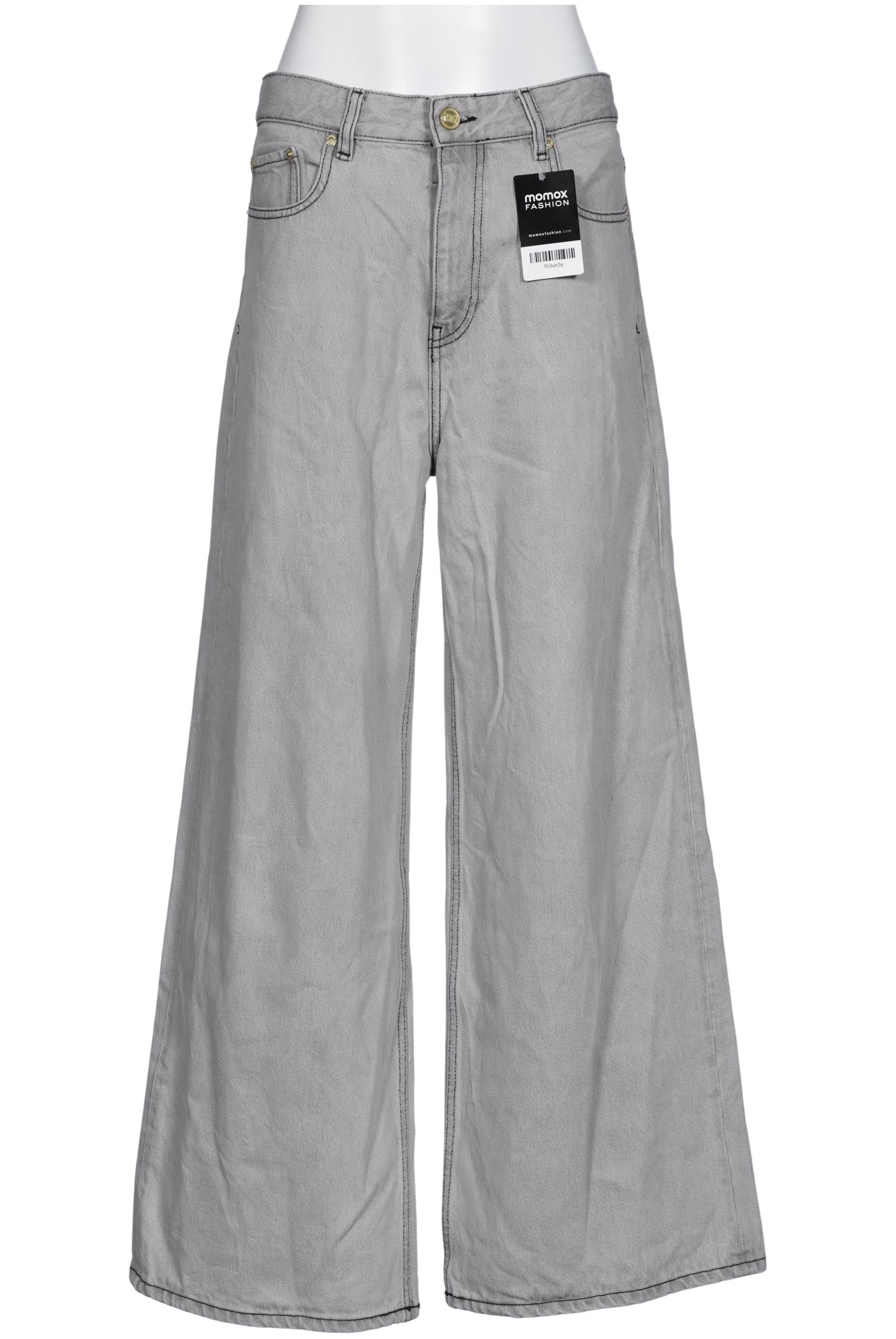 

Ganni Damen Jeans, grau, Gr. 28