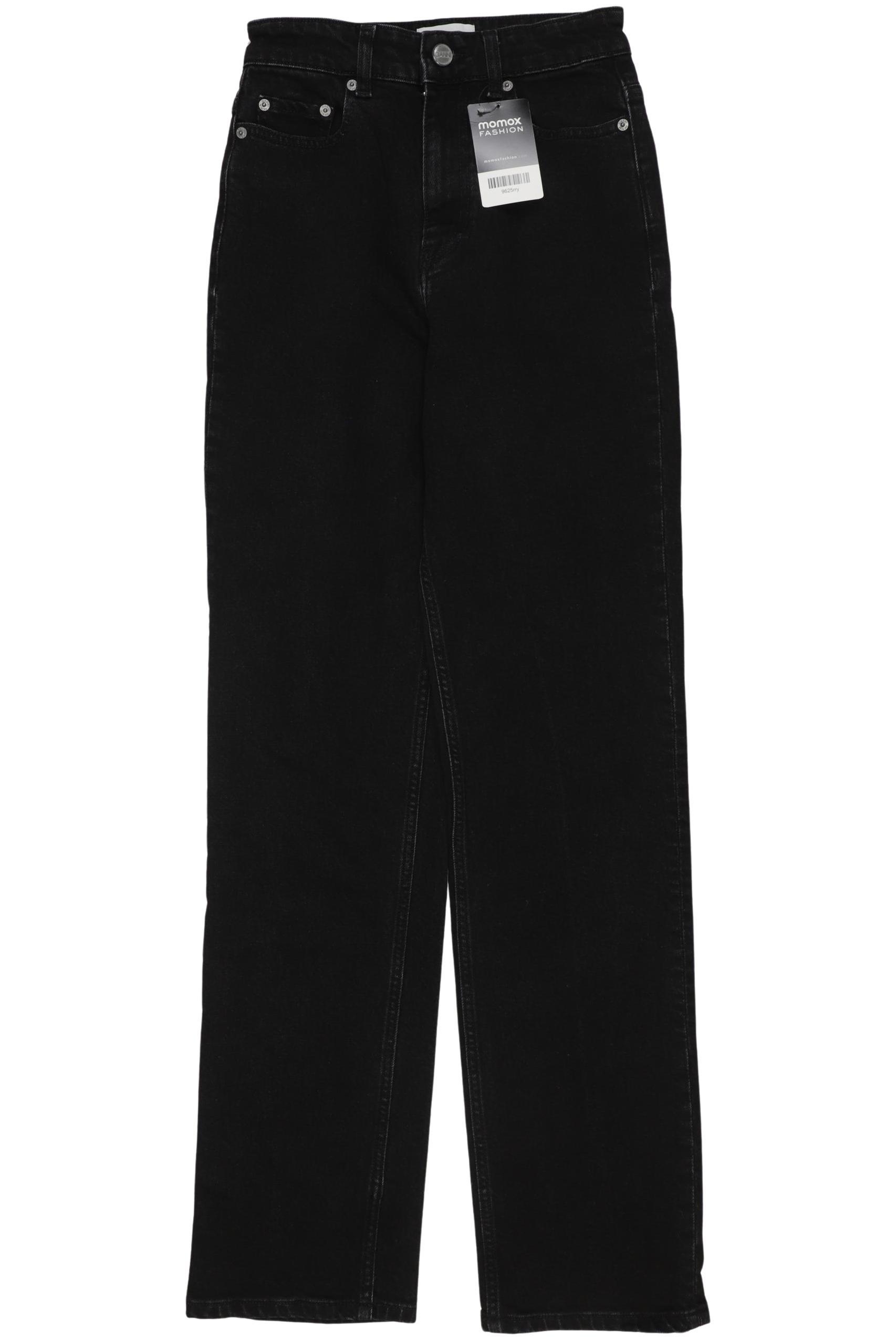 

Ganni Damen Jeans, schwarz, Gr. 24