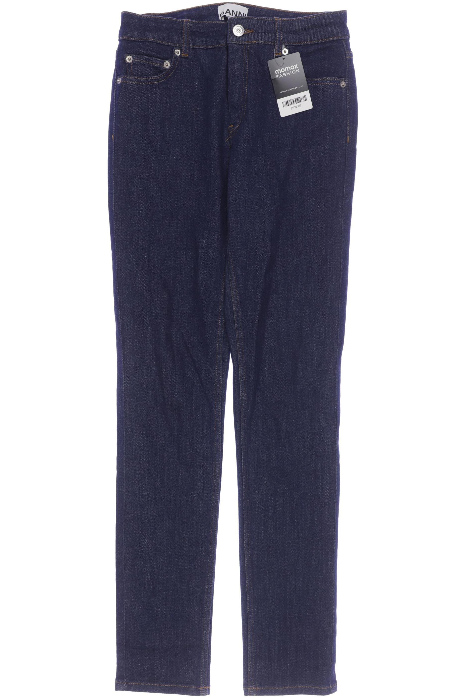 

Ganni Damen Jeans, marineblau, Gr. 26