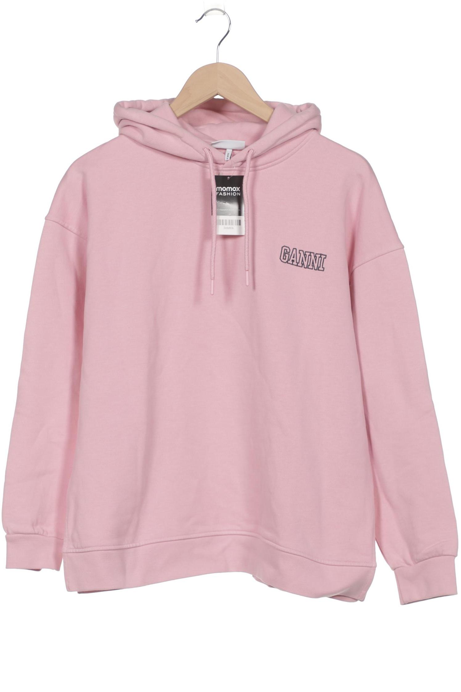 

Ganni Damen Kapuzenpullover, pink, Gr. 36