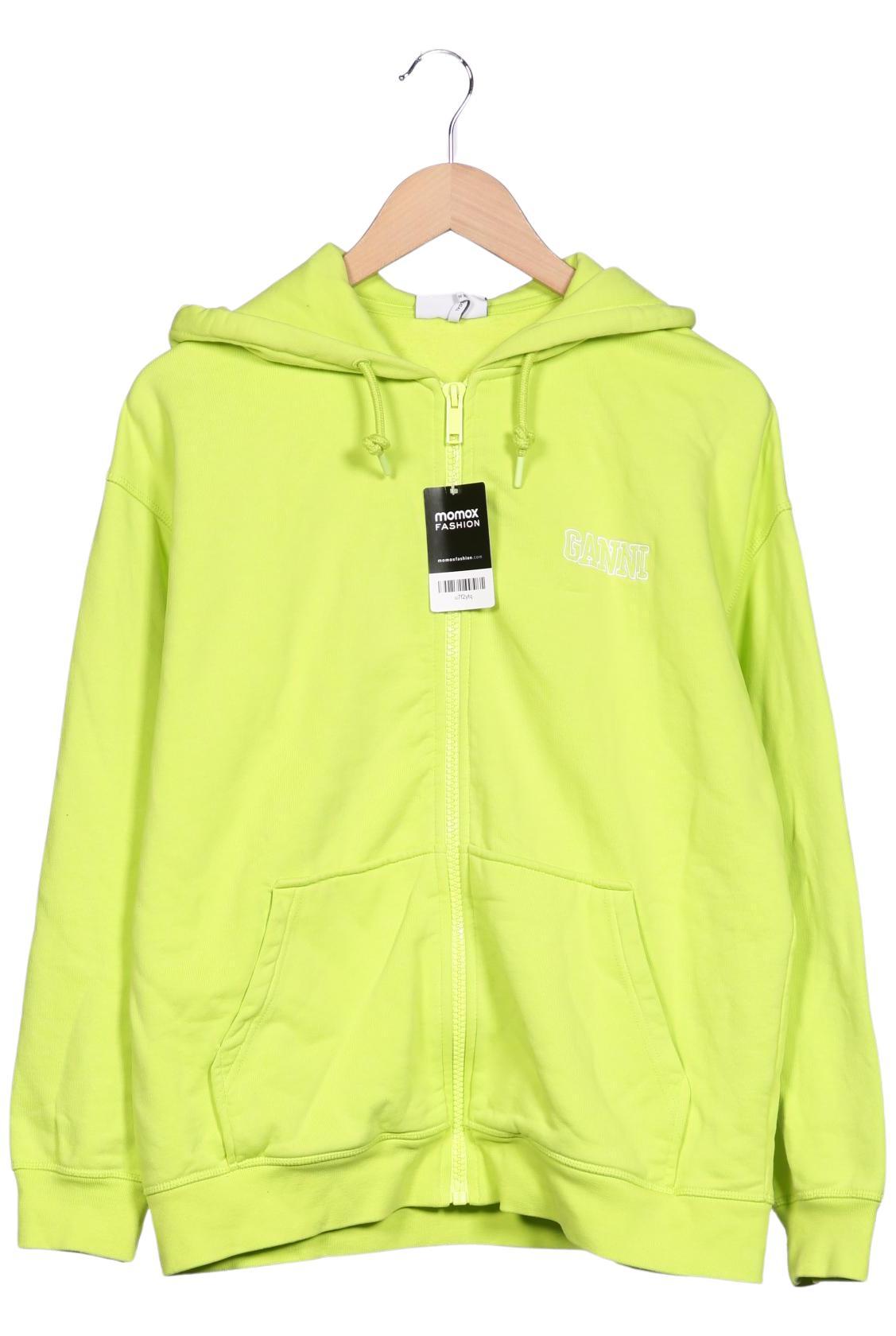 

Ganni Damen Kapuzenpullover, neon, Gr. 36