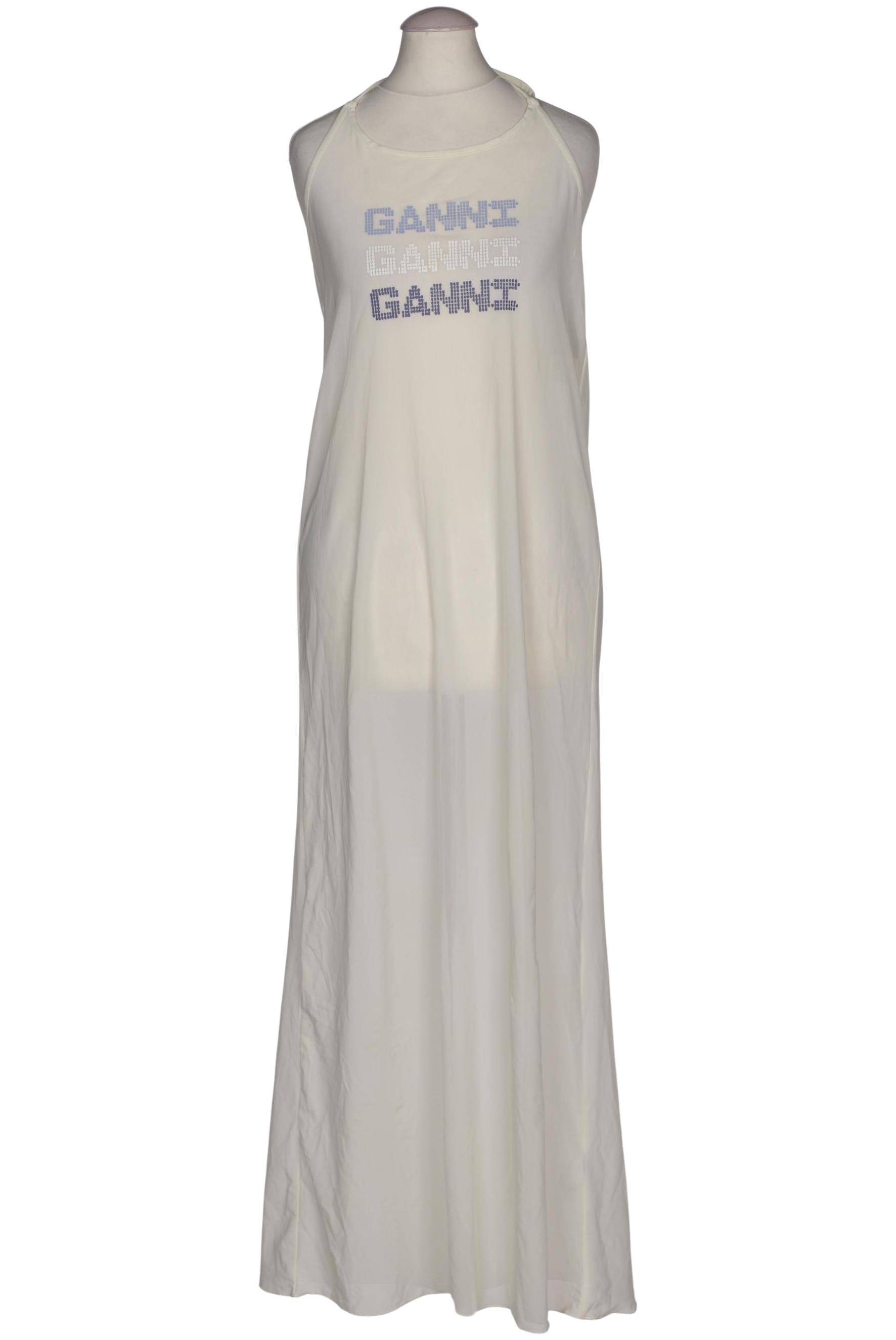 

Ganni Damen Kleid, cremeweiß, Gr. 34