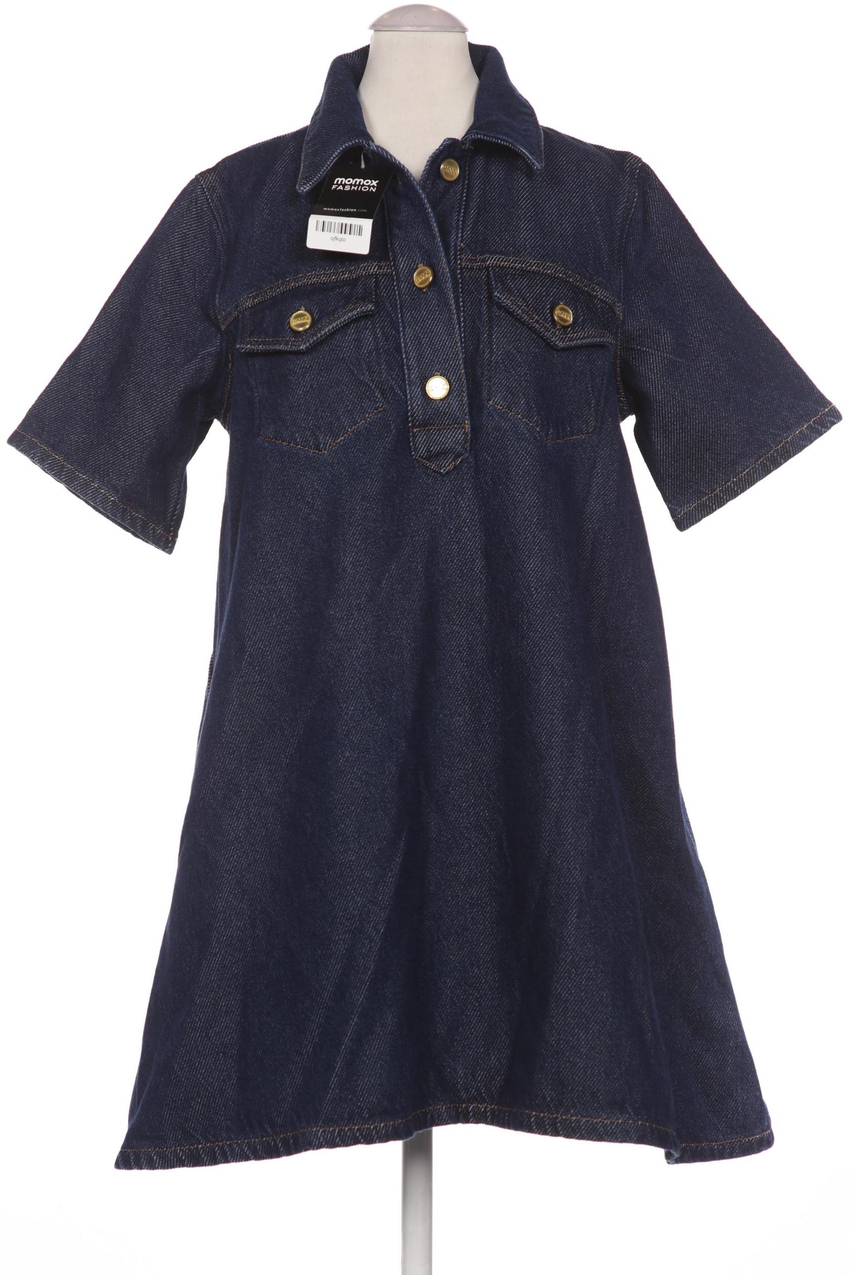 

Ganni Damen Kleid, marineblau, Gr. 34