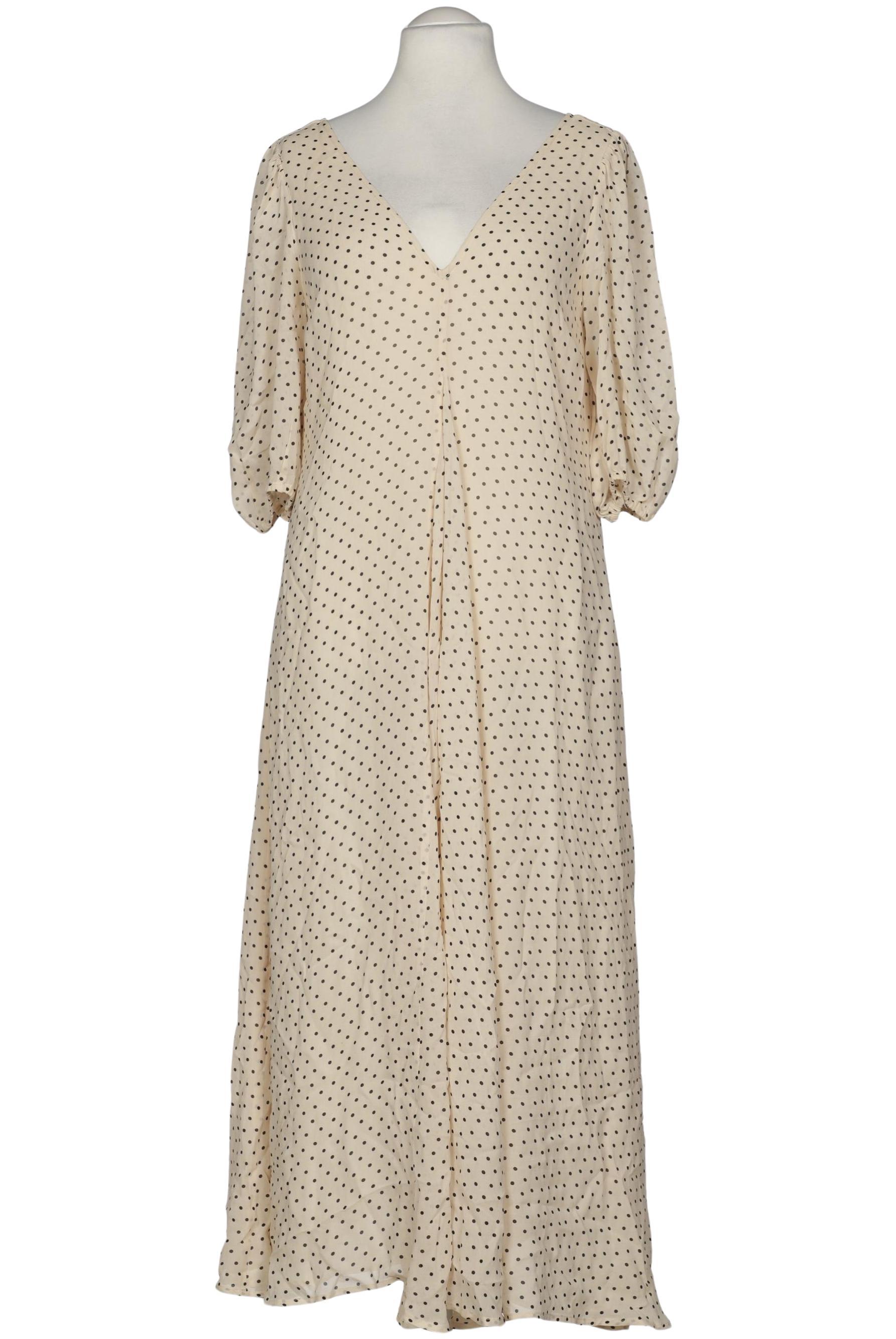

Ganni Damen Kleid, beige, Gr. 38