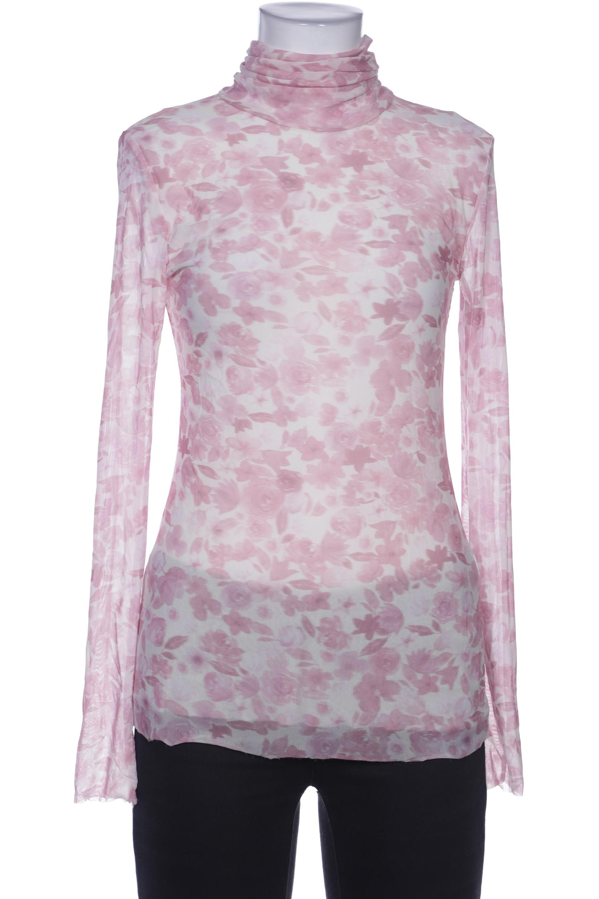 

Ganni Damen Langarmshirt, pink, Gr. 30