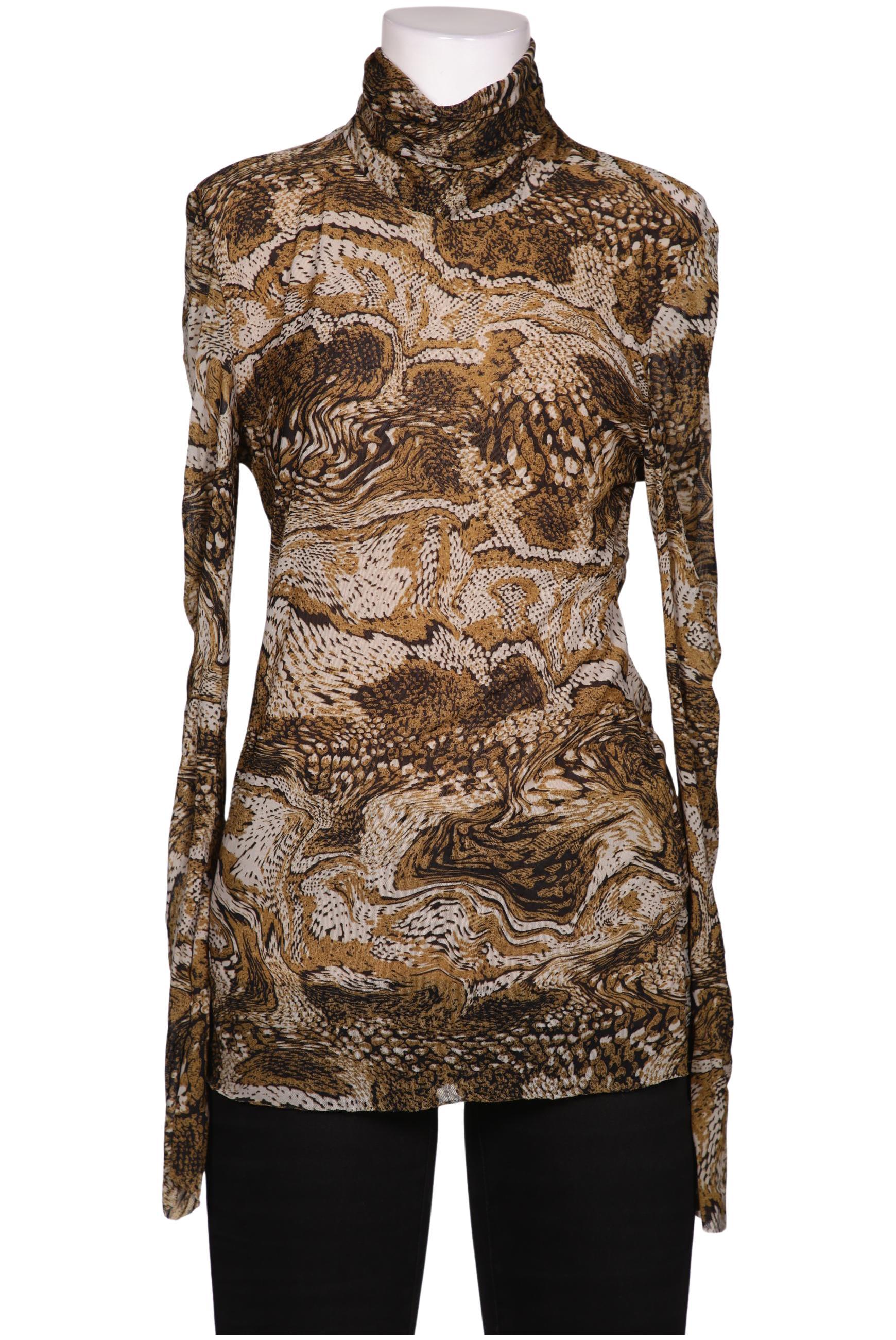 

Ganni Damen Langarmshirt, braun, Gr. 38