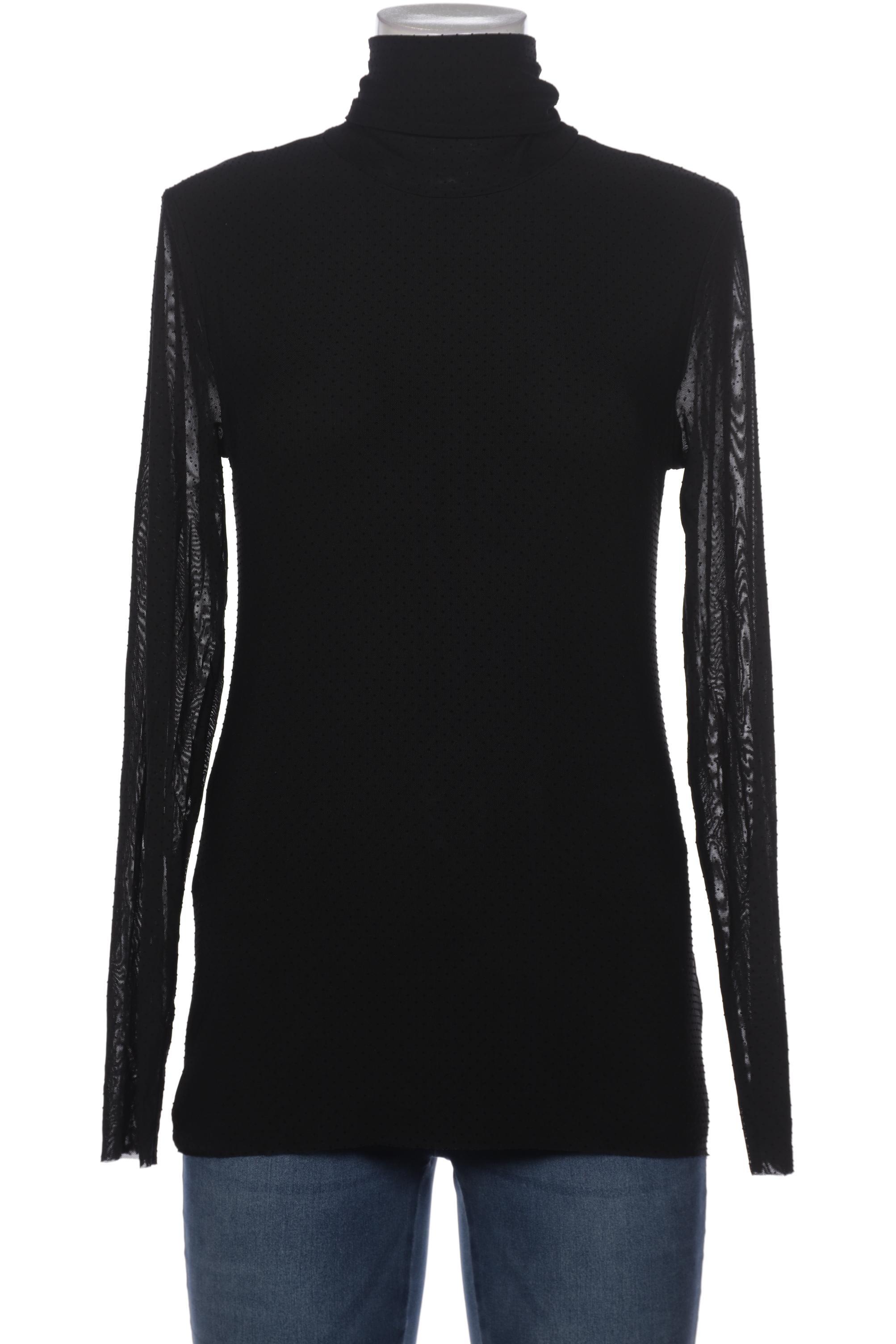 

Ganni Damen Langarmshirt, schwarz, Gr. 42