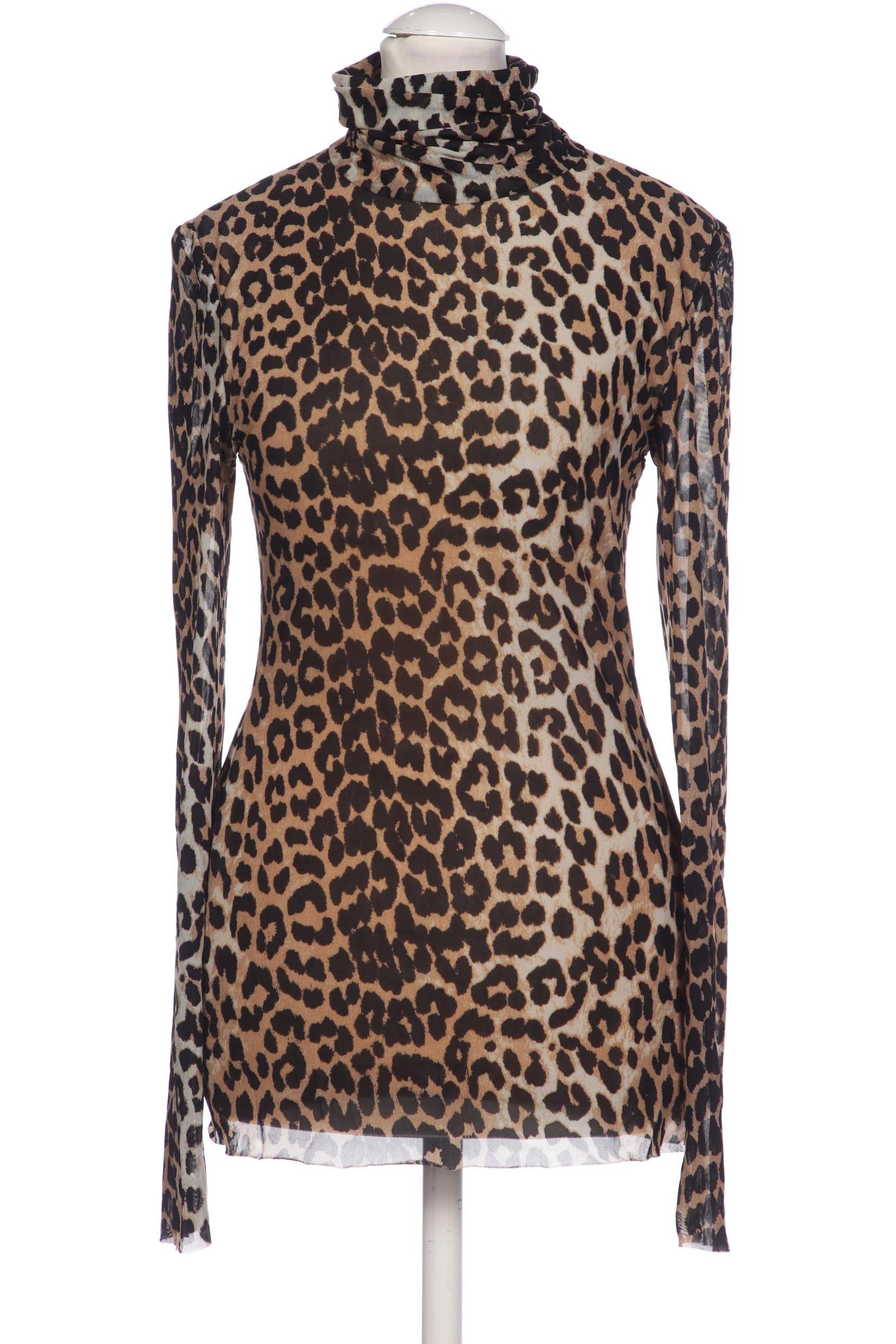 

Ganni Damen Langarmshirt, braun