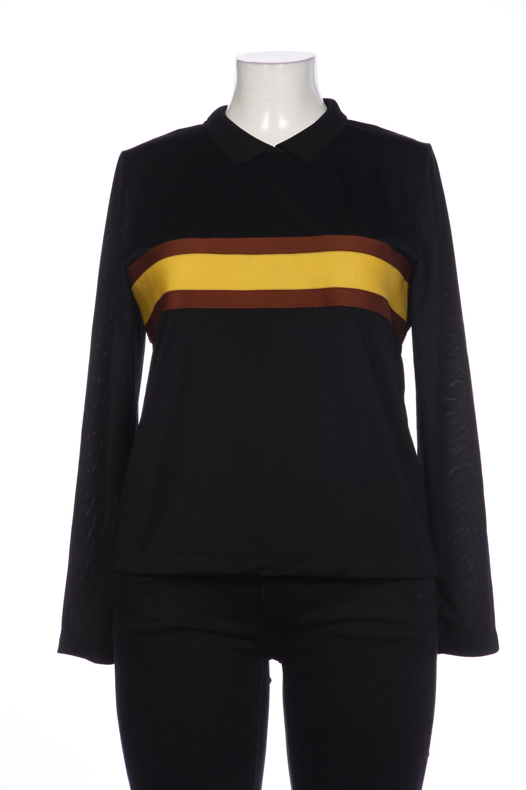 

Ganni Damen Langarmshirt, schwarz, Gr. 42