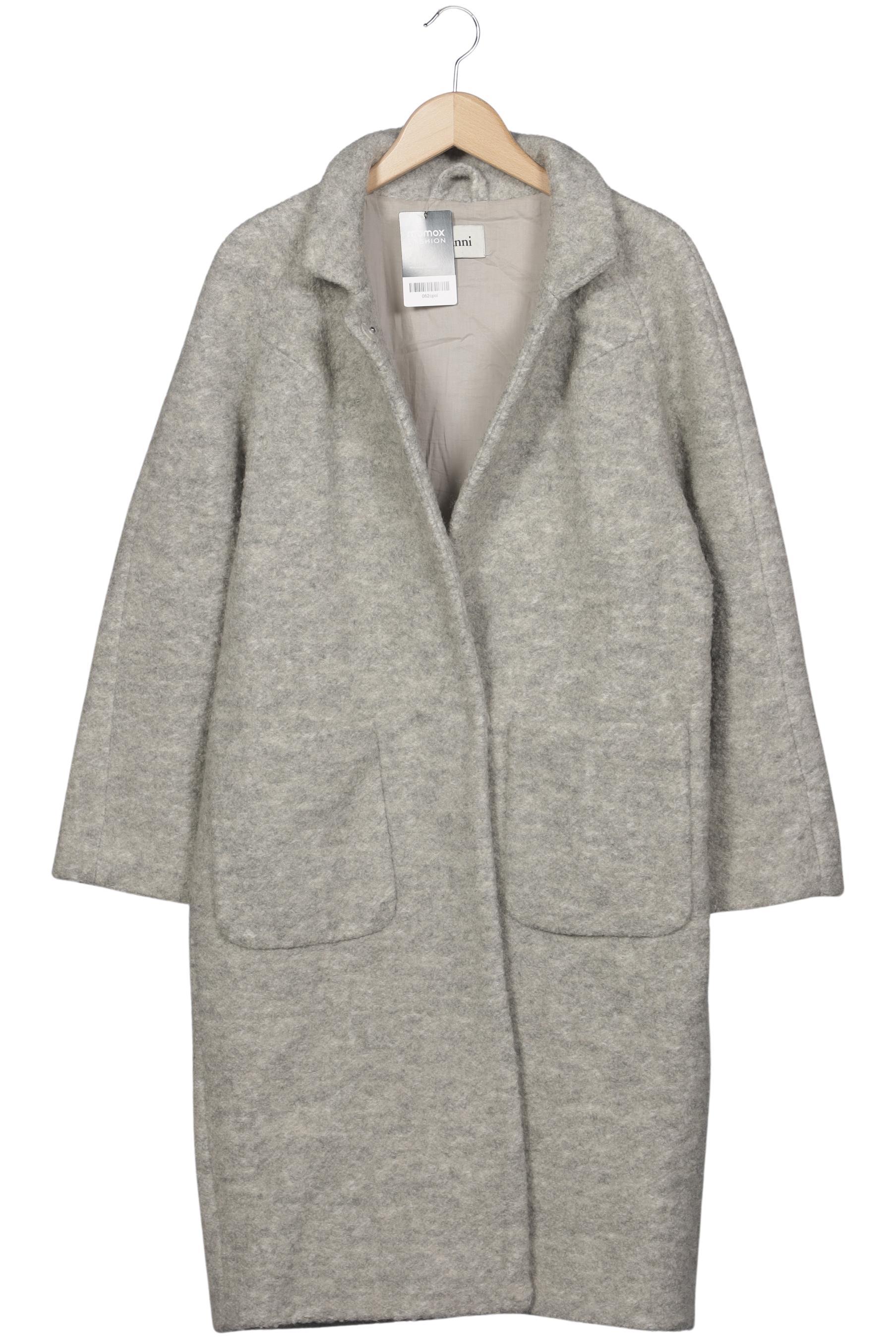 

Ganni Damen Mantel, grau, Gr. 34