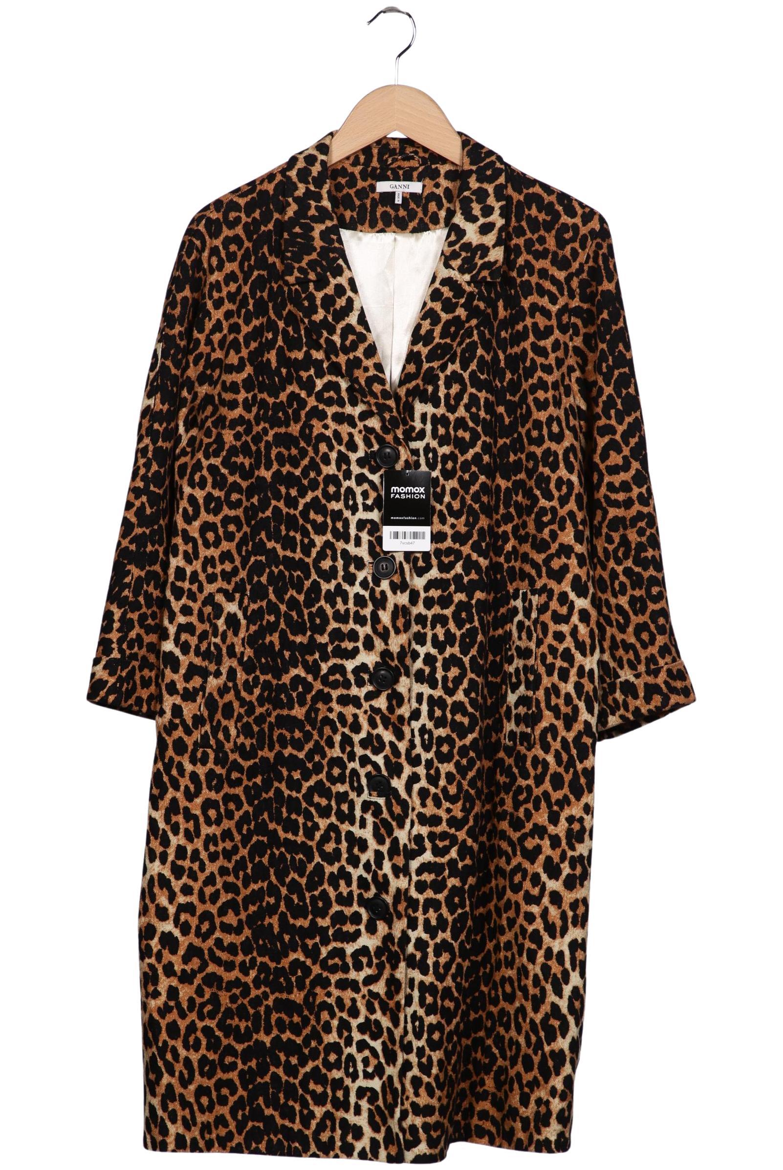 

Ganni Damen Mantel, braun, Gr. 40