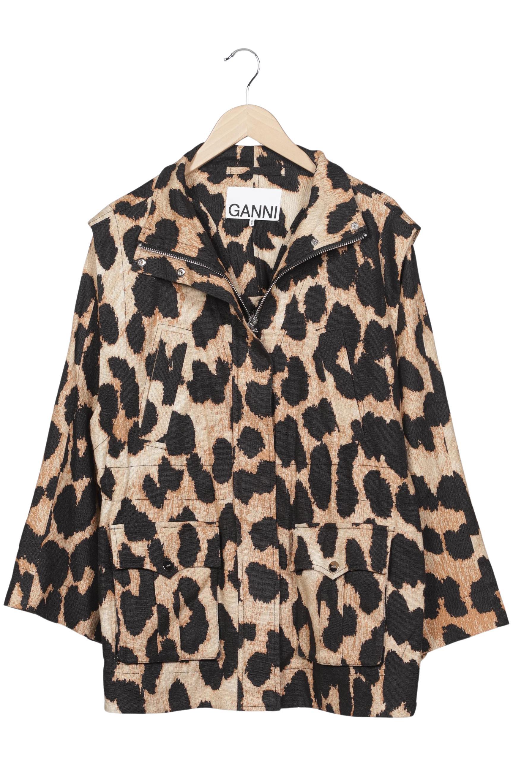 

Ganni Damen Mantel, mehrfarbig, Gr. 40