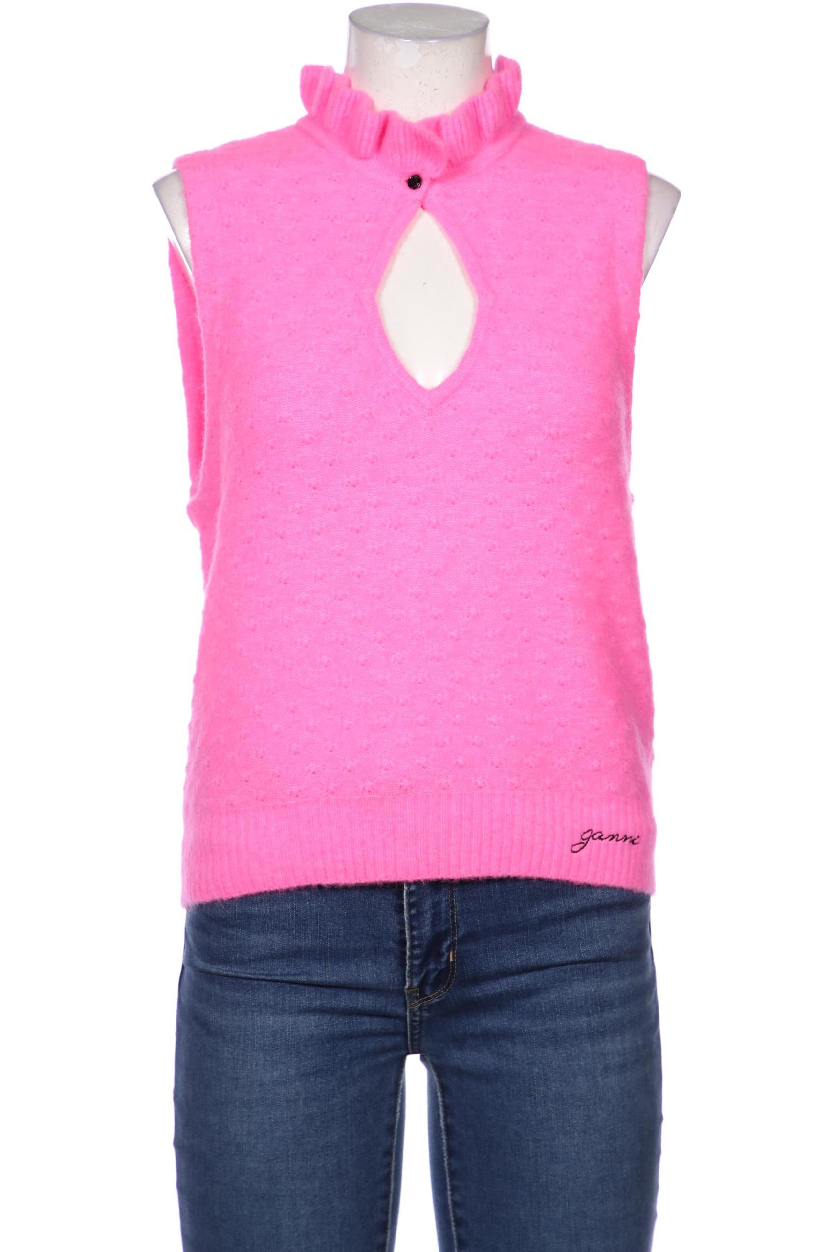 

Ganni Damen Pullover, neon, Gr. 42