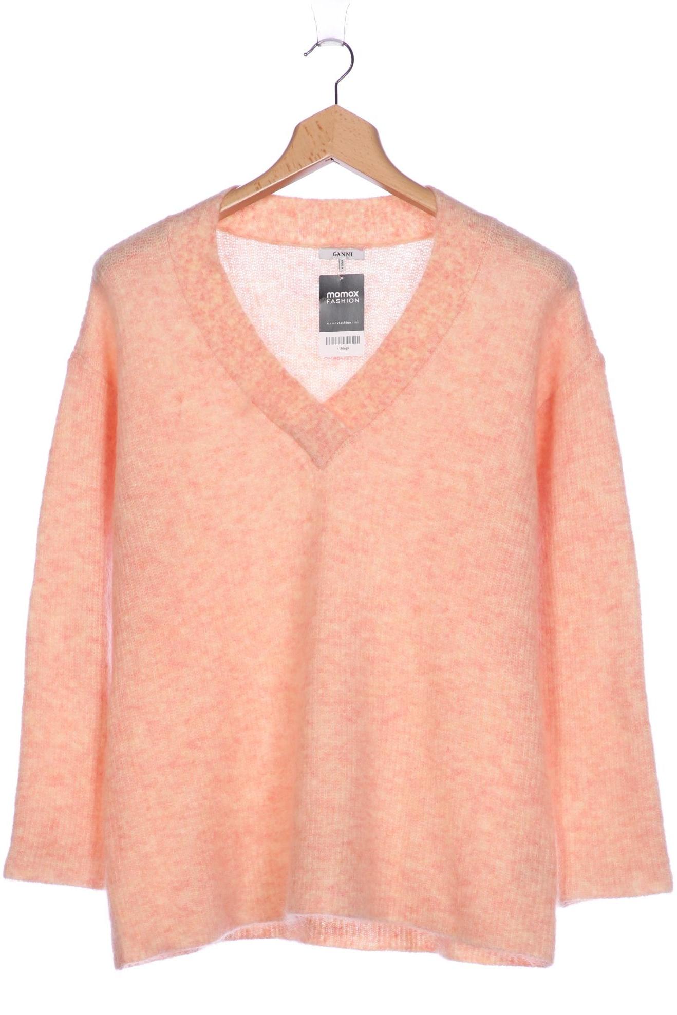 

Ganni Damen Pullover, orange, Gr. 44