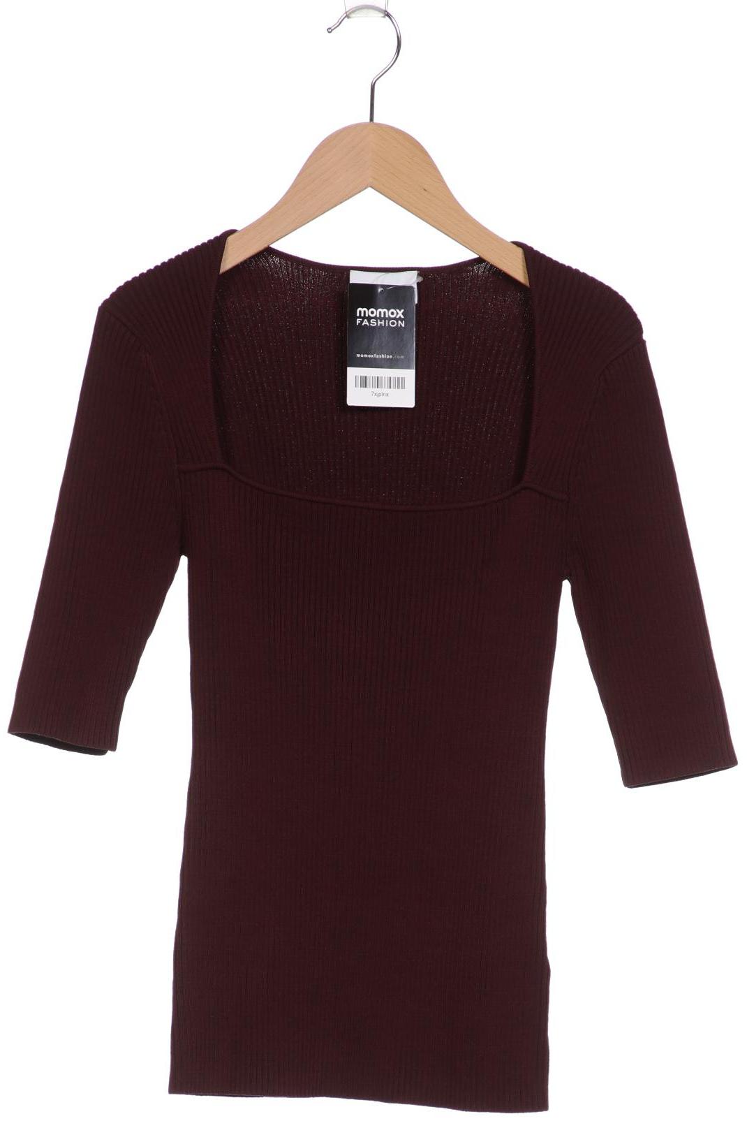 

Ganni Damen Pullover, bordeaux, Gr. 36
