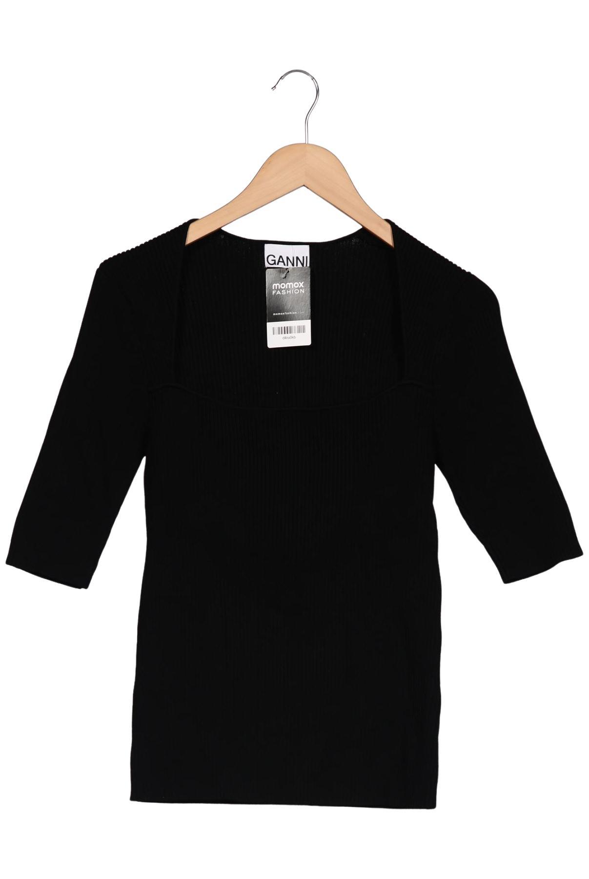 

Ganni Damen Pullover, schwarz, Gr. 44