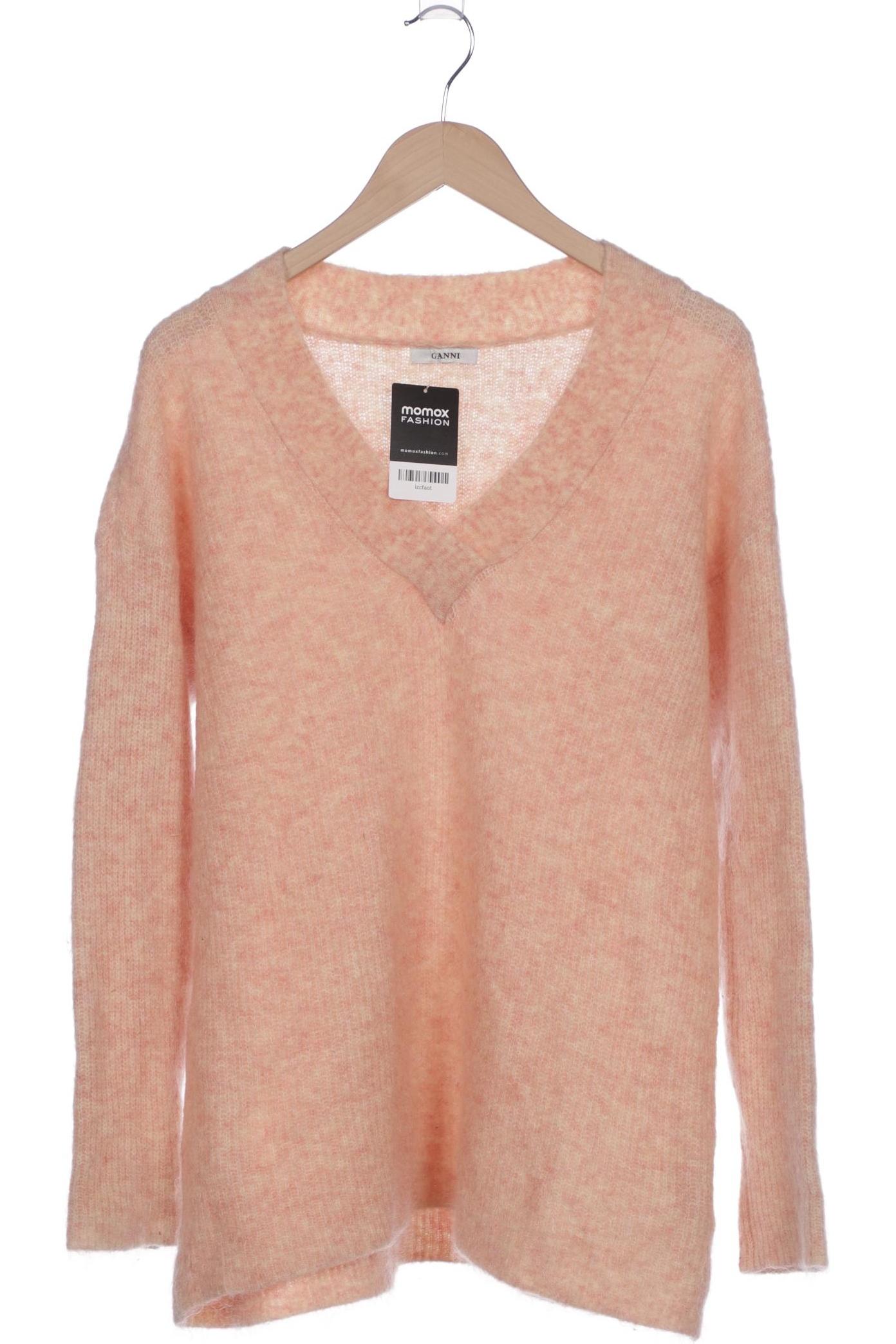 

Ganni Damen Pullover, beige, Gr. 38