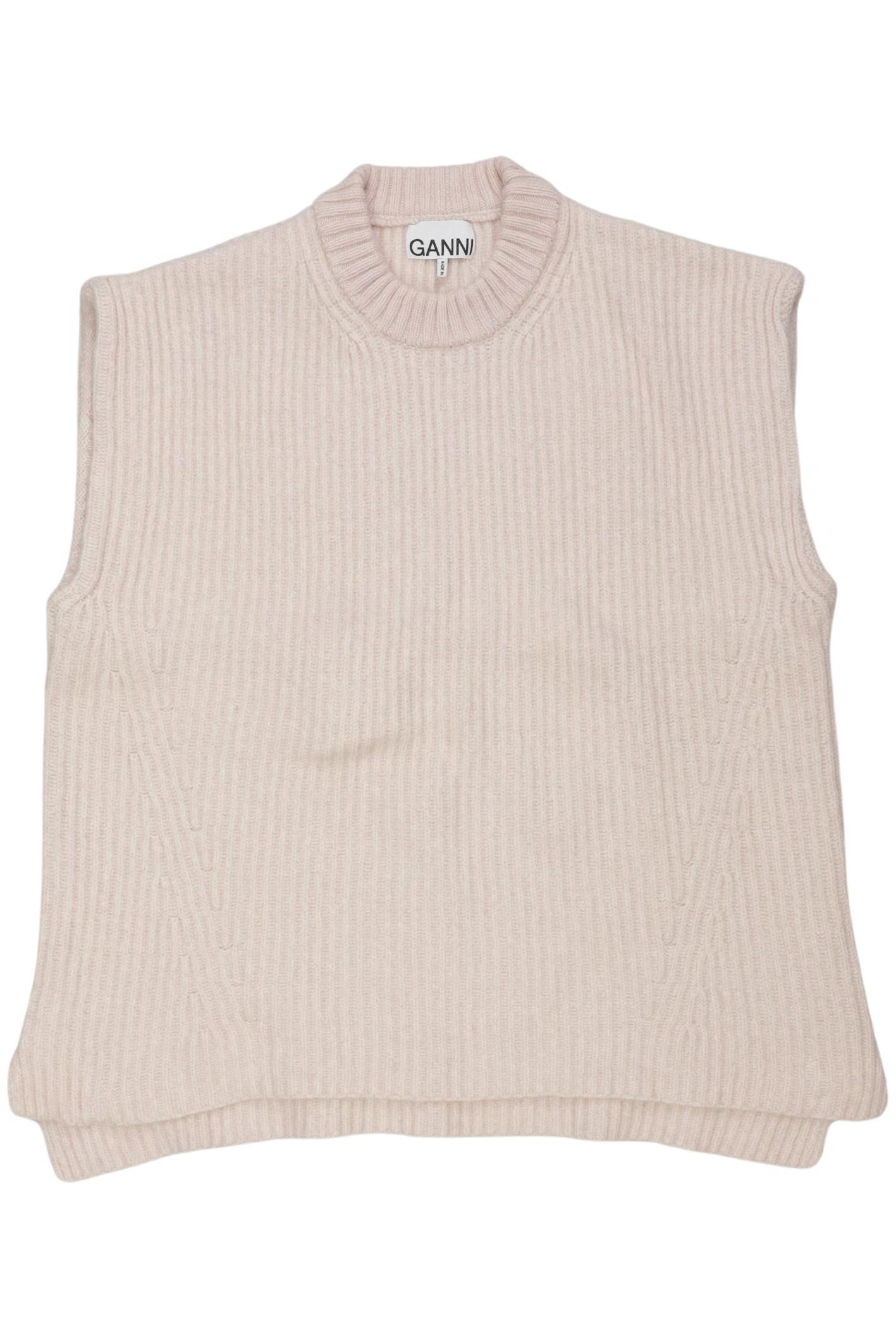 

Ganni Damen Pullover, beige, Gr. 38