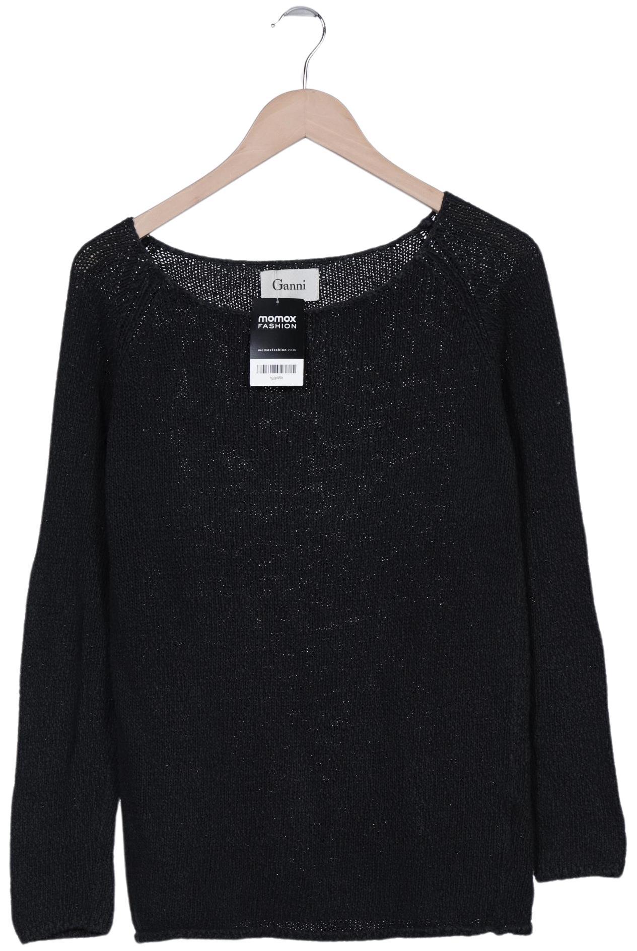 

Ganni Damen Pullover, schwarz, Gr. 36