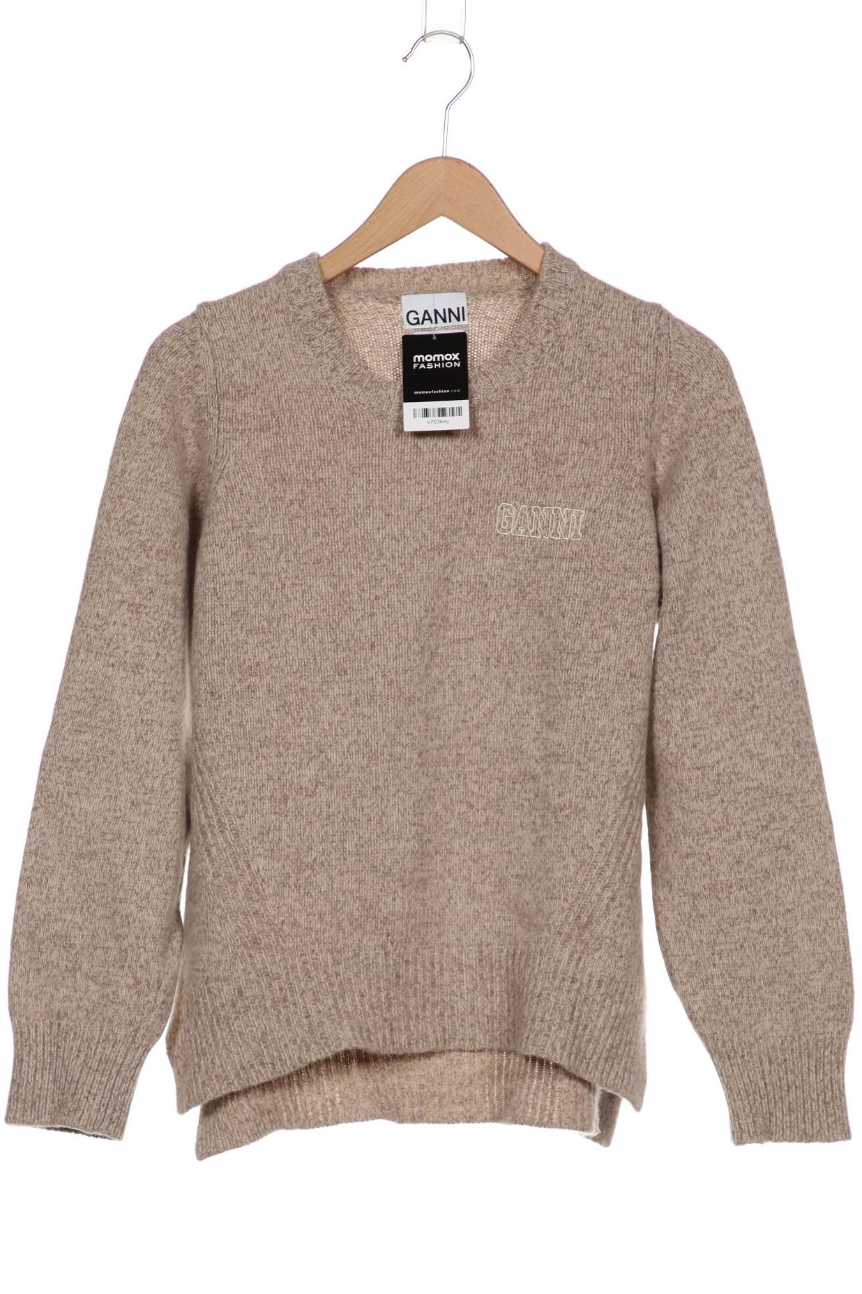 

Ganni Damen Pullover, braun, Gr. 38