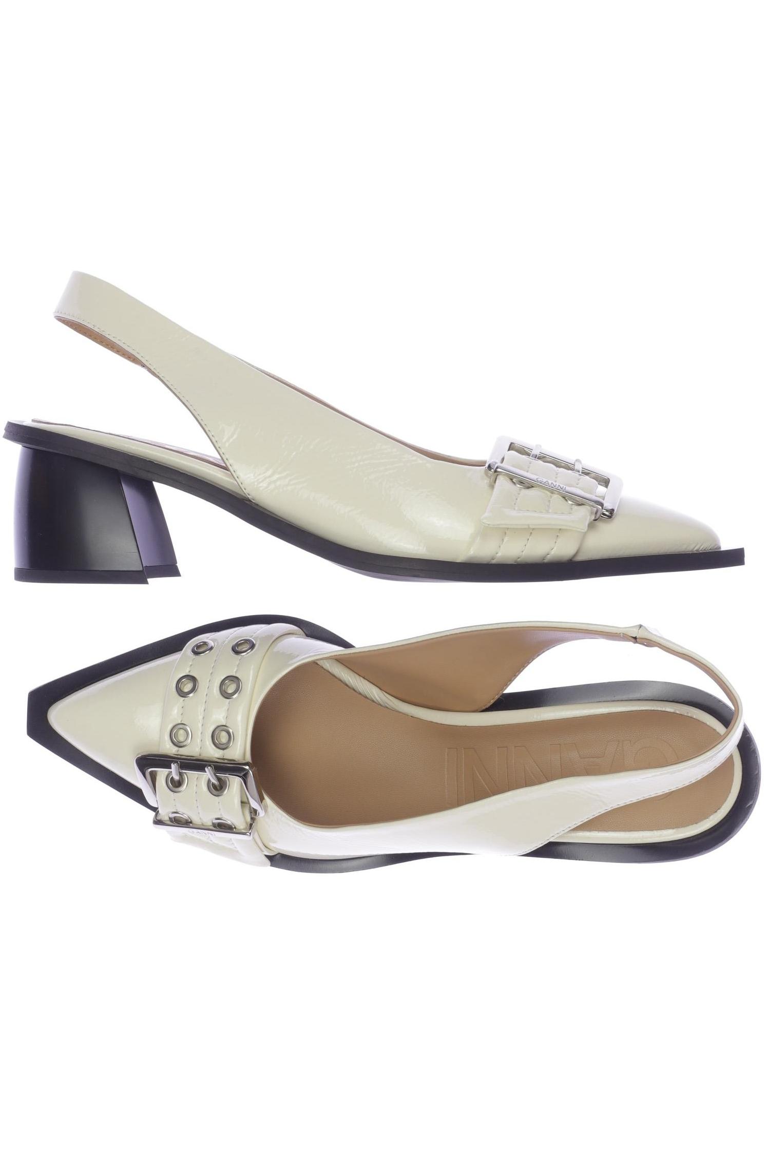 

Ganni Damen Pumps, cremeweiß, Gr. 41