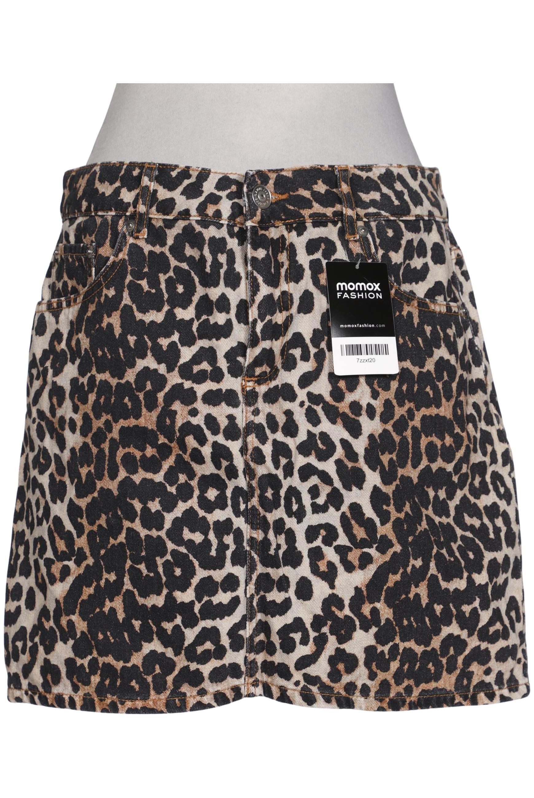 

Ganni Damen Rock, beige, Gr. 38