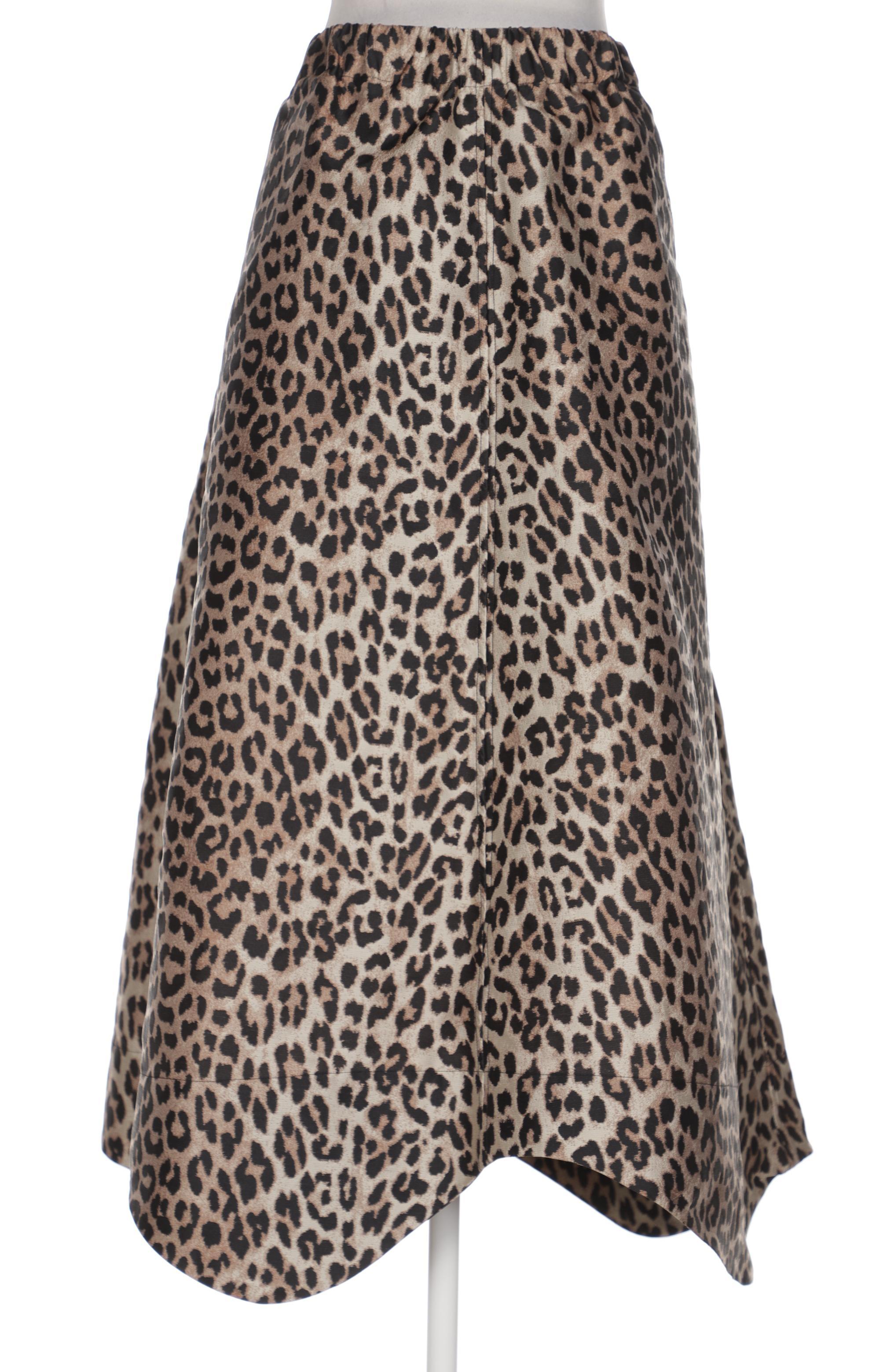 

Ganni Damen Rock, beige, Gr. 40