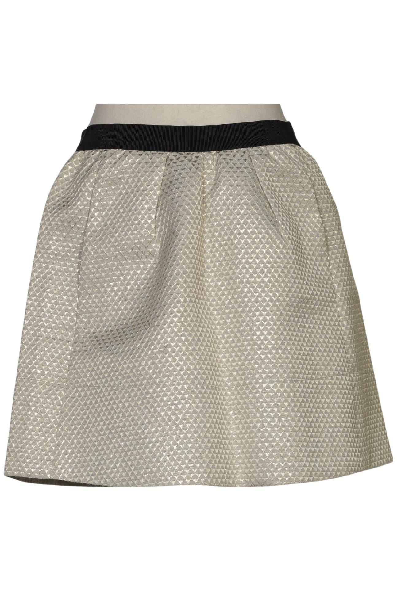 

Ganni Damen Rock, beige, Gr. 38