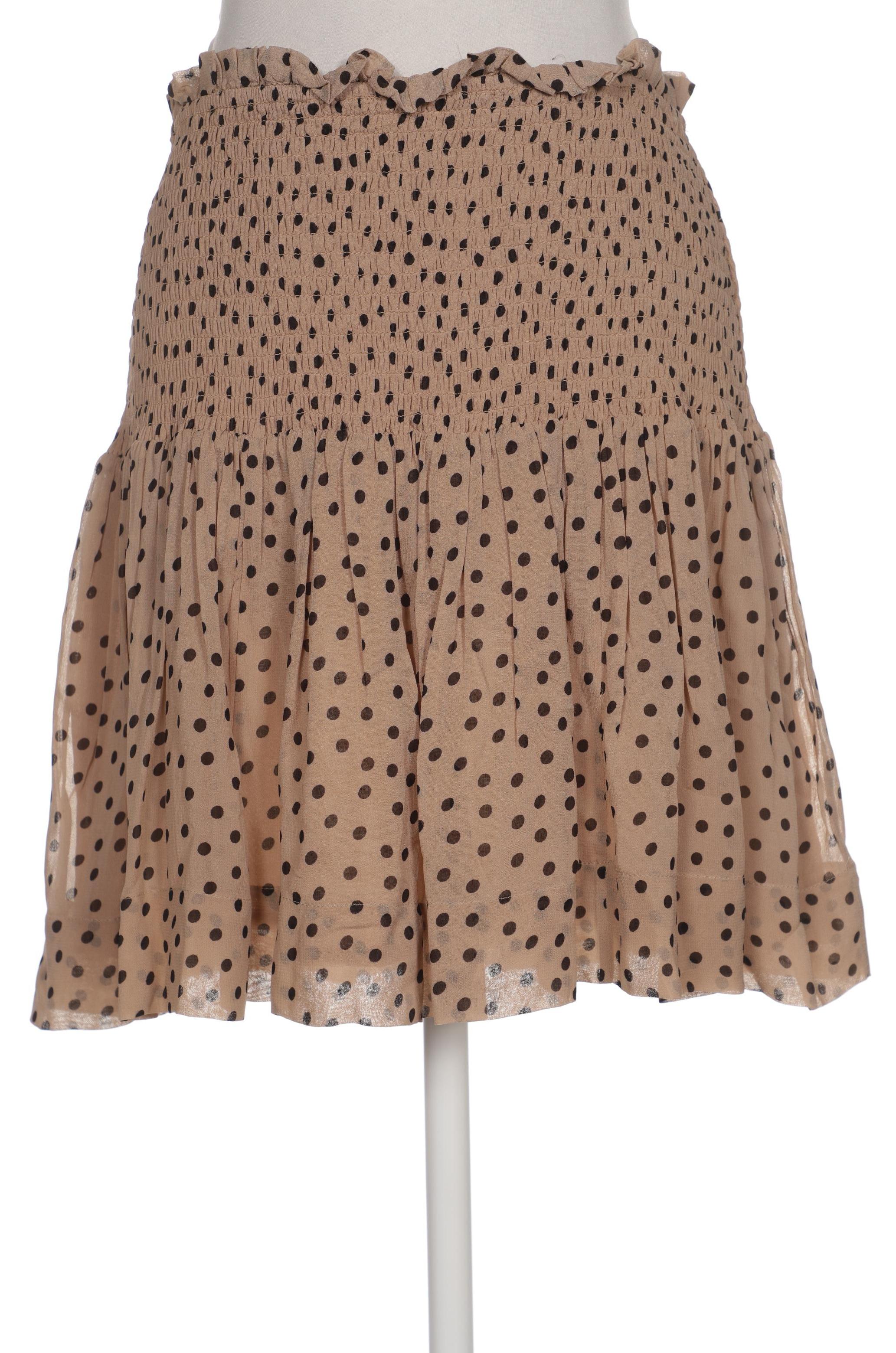 

Ganni Damen Rock, beige, Gr. 27