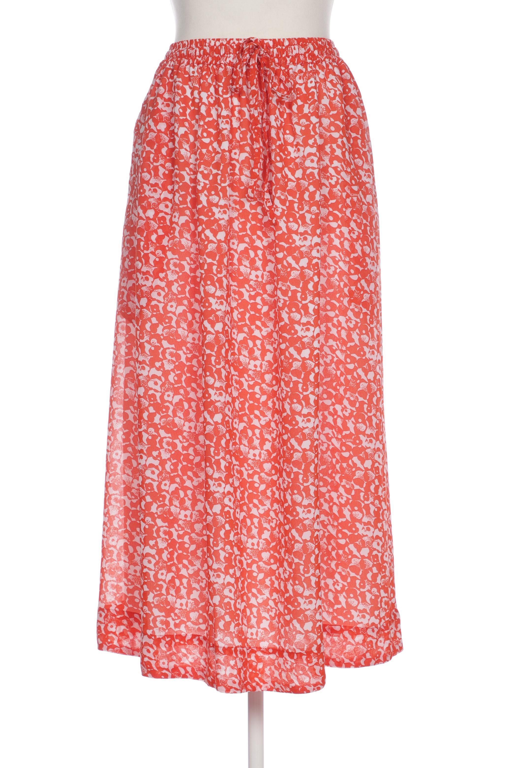 

Ganni Damen Rock, orange, Gr. 42